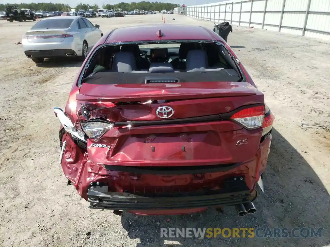 9 Photograph of a damaged car JTDS4MCE9NJ090682 TOYOTA COROLLA 2022