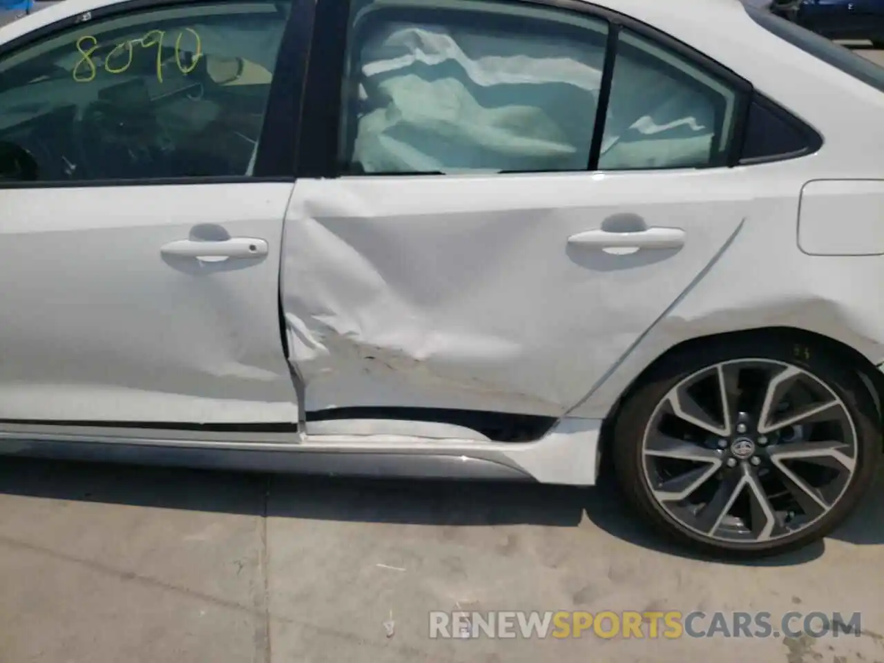 9 Photograph of a damaged car JTDS4MCEXN3502516 TOYOTA COROLLA 2022