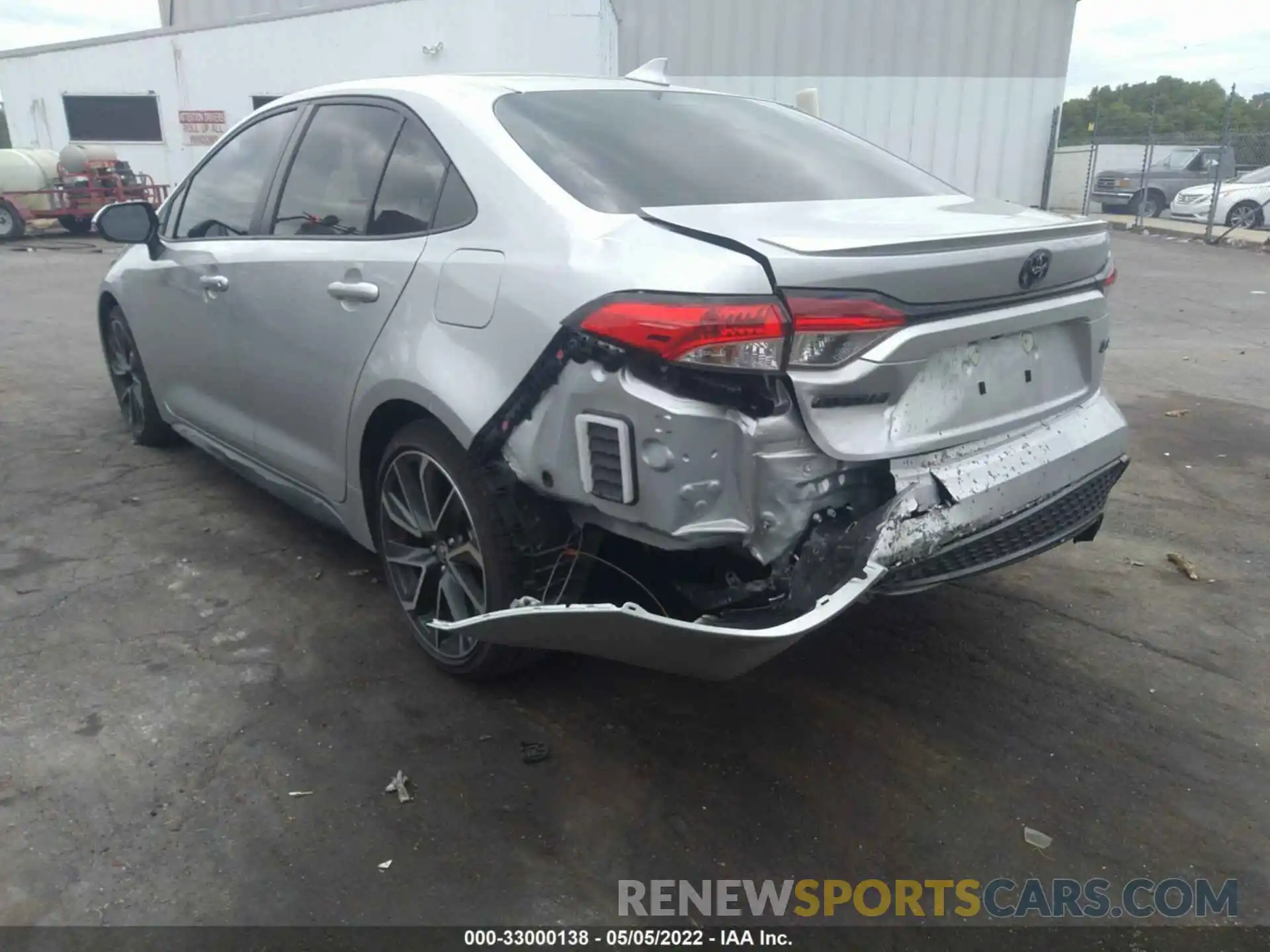 3 Photograph of a damaged car JTDS4MCEXN3502905 TOYOTA COROLLA 2022