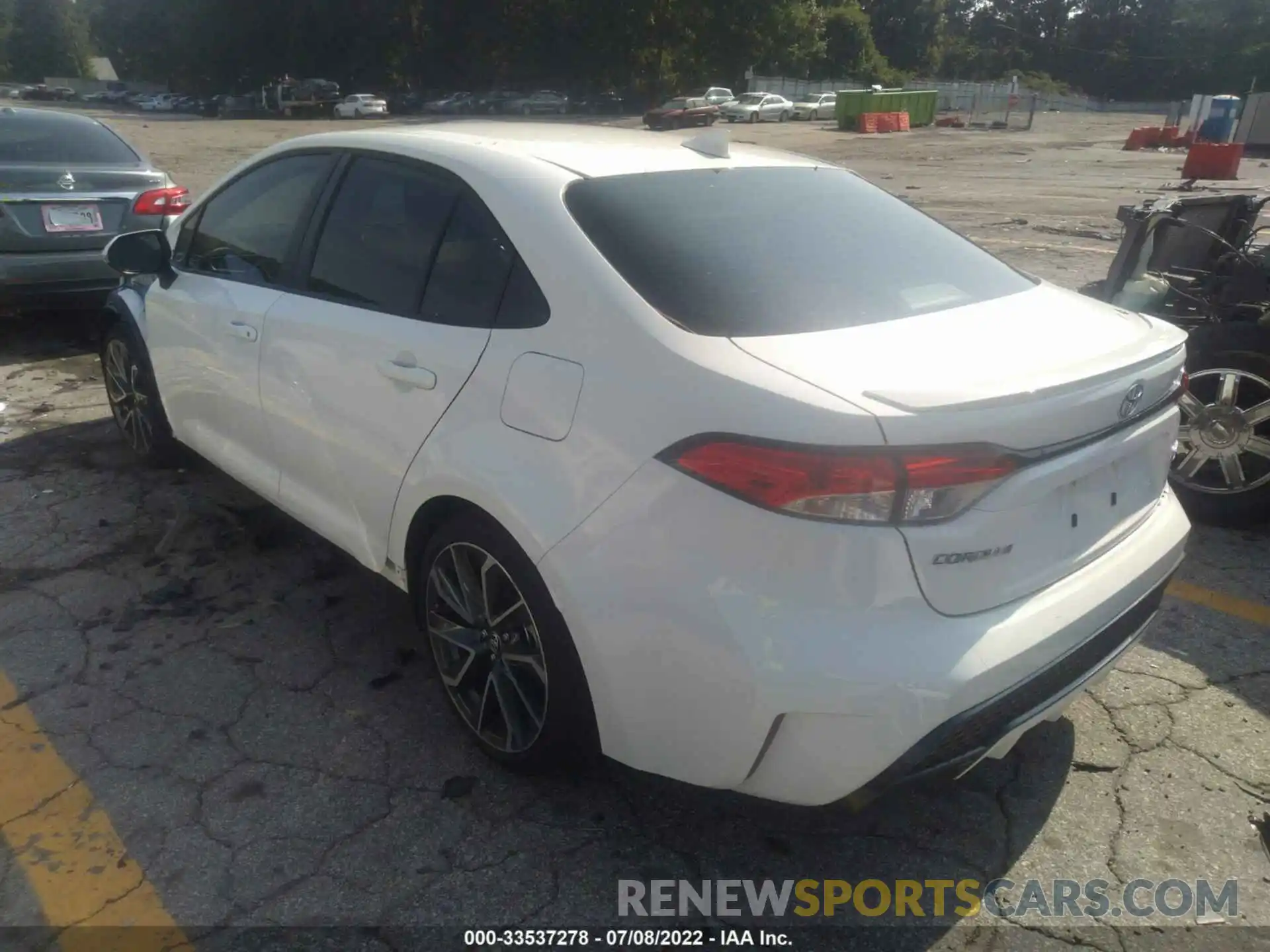 3 Photograph of a damaged car JTDS4MCEXN3504220 TOYOTA COROLLA 2022