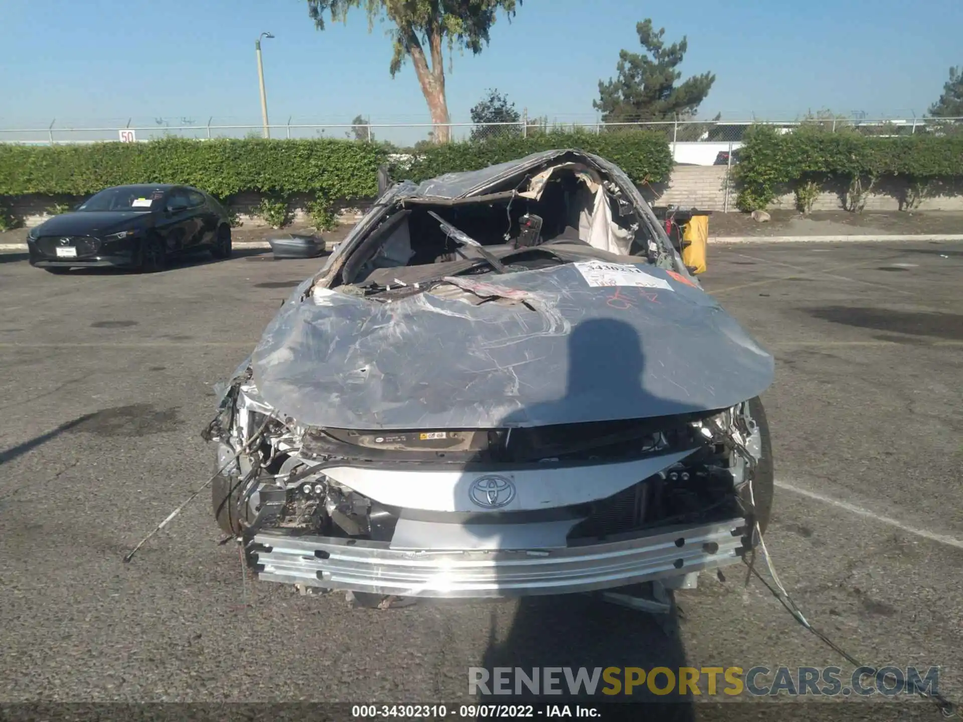 6 Photograph of a damaged car JTDS4MCEXN3509689 TOYOTA COROLLA 2022