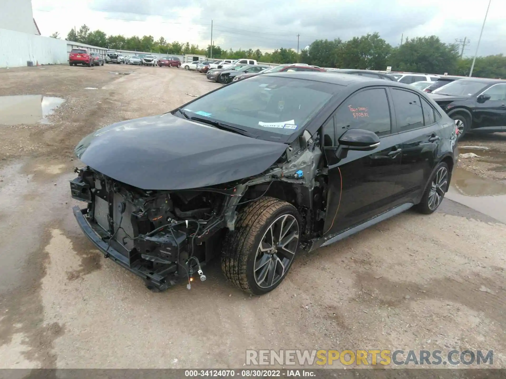 2 Photograph of a damaged car JTDS4MCEXNJ083806 TOYOTA COROLLA 2022