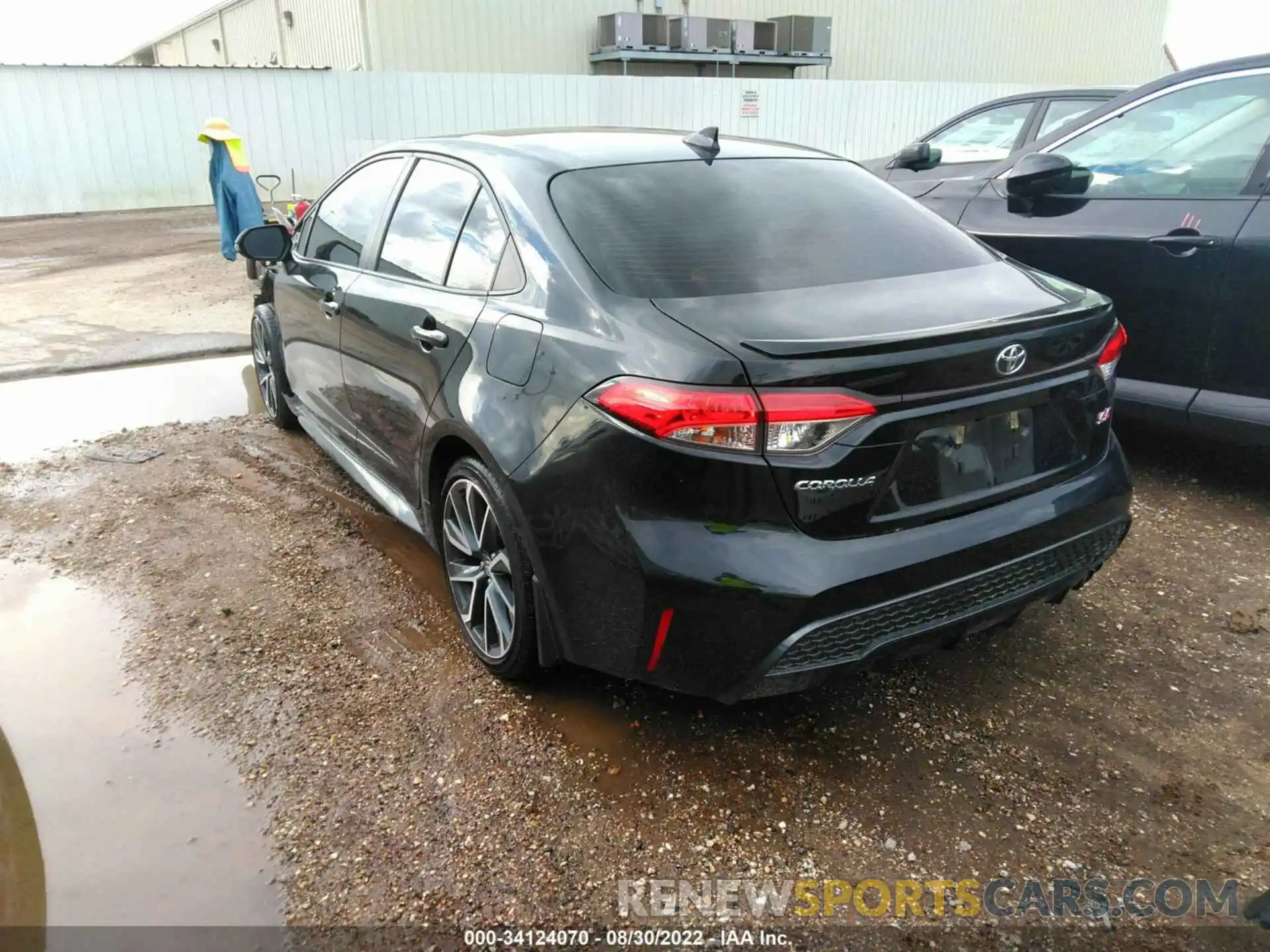 3 Photograph of a damaged car JTDS4MCEXNJ083806 TOYOTA COROLLA 2022