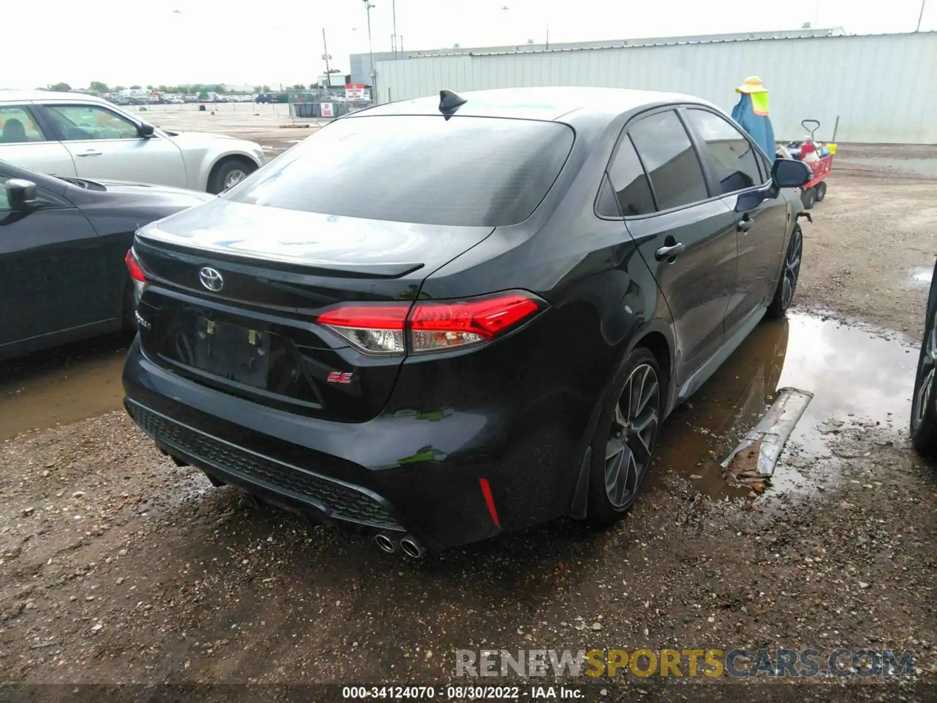 4 Photograph of a damaged car JTDS4MCEXNJ083806 TOYOTA COROLLA 2022