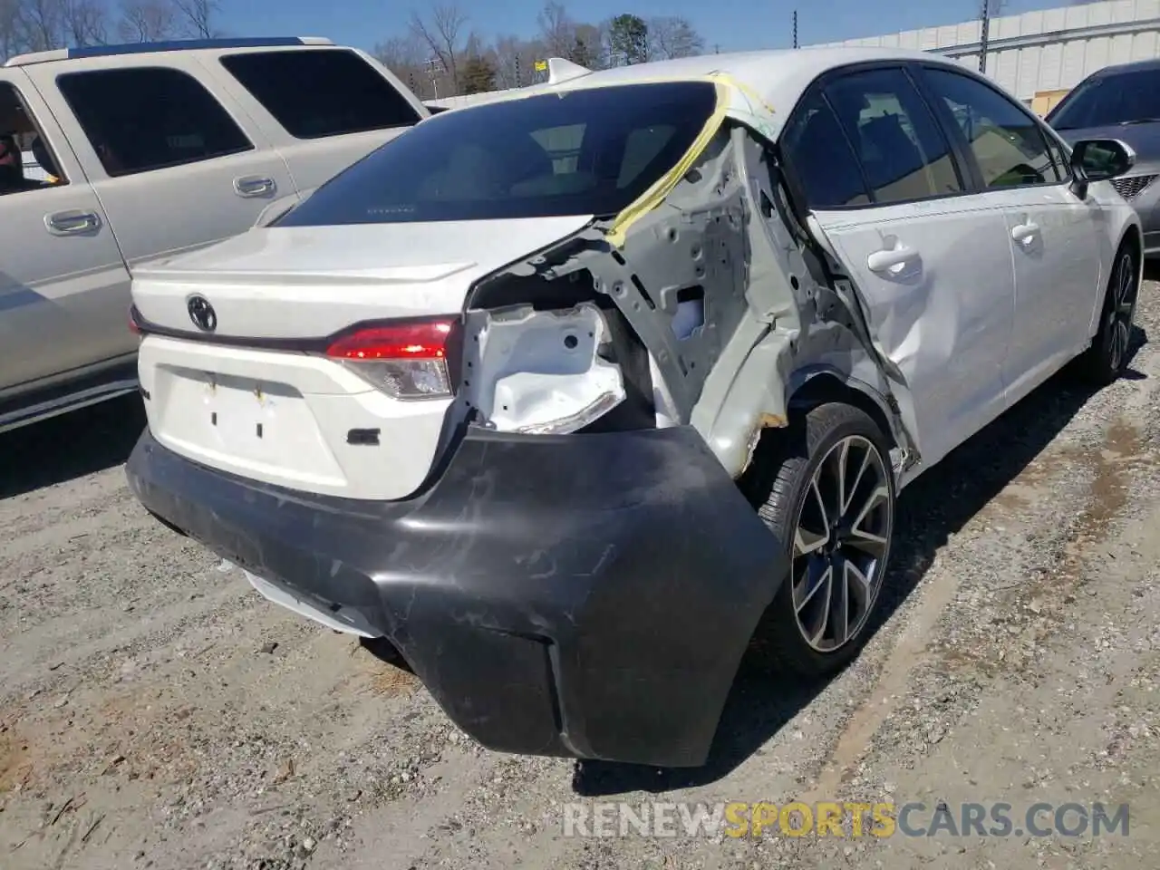 4 Photograph of a damaged car JTDS4MCEXNJ084759 TOYOTA COROLLA 2022