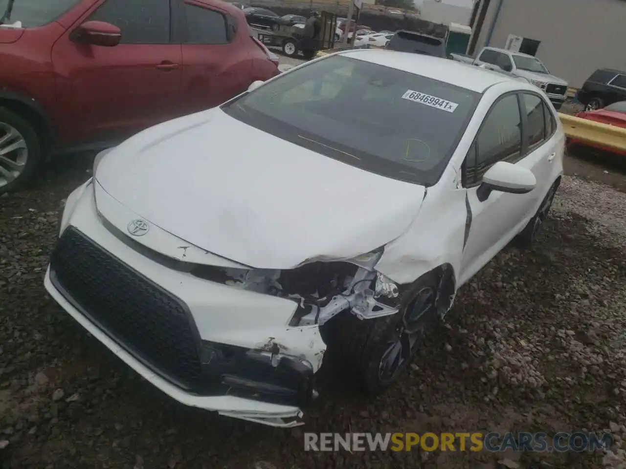 2 Photograph of a damaged car JTDS4MCEXNJ085300 TOYOTA COROLLA 2022