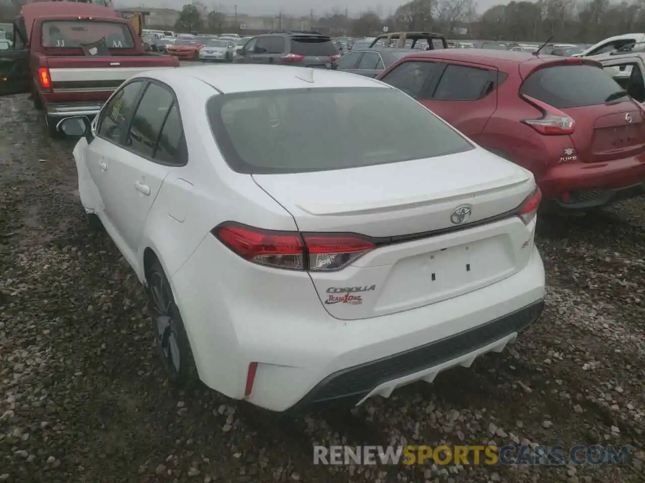 3 Photograph of a damaged car JTDS4MCEXNJ085300 TOYOTA COROLLA 2022