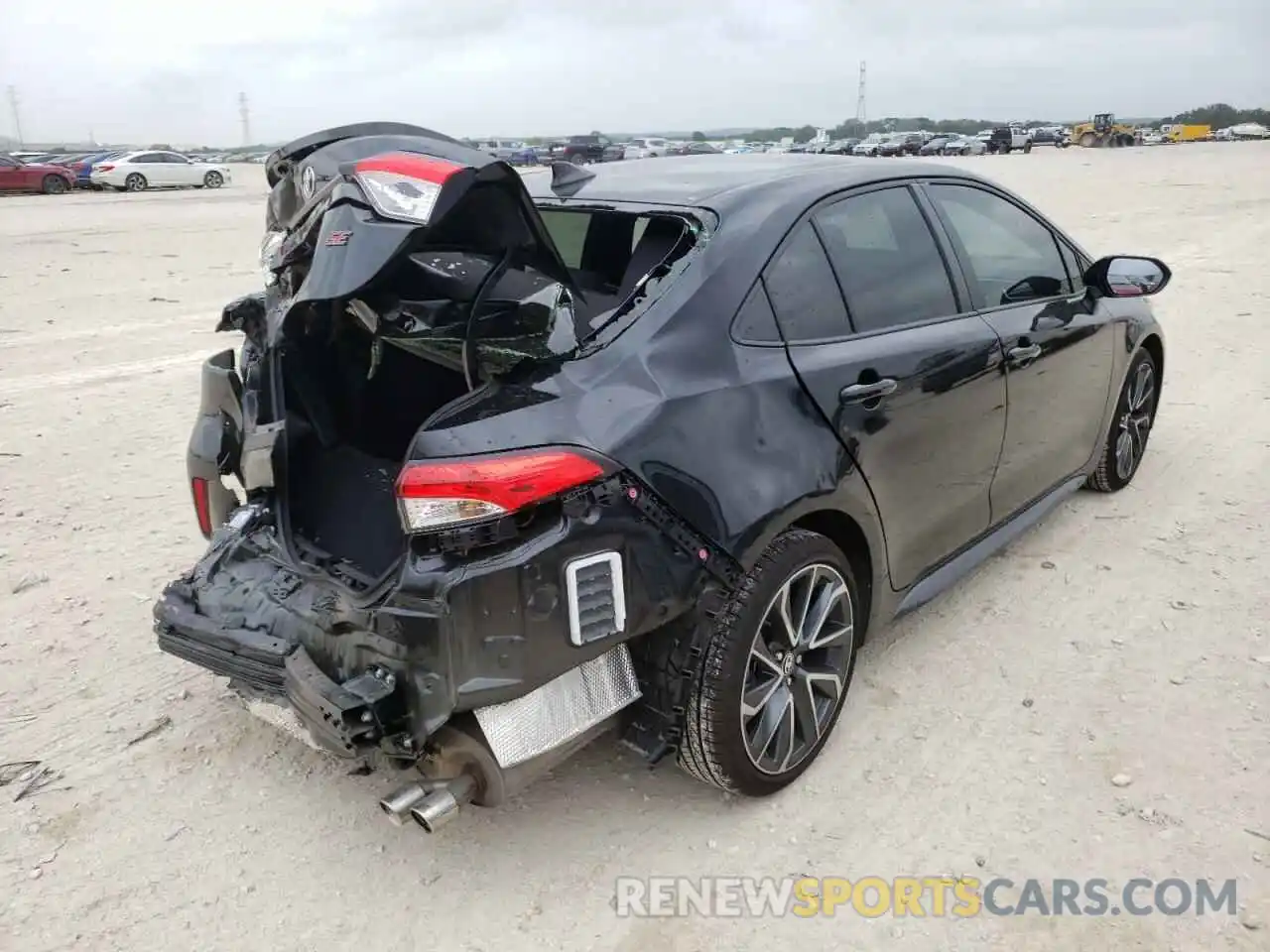 4 Photograph of a damaged car JTDS4MCEXNJ091226 TOYOTA COROLLA 2022