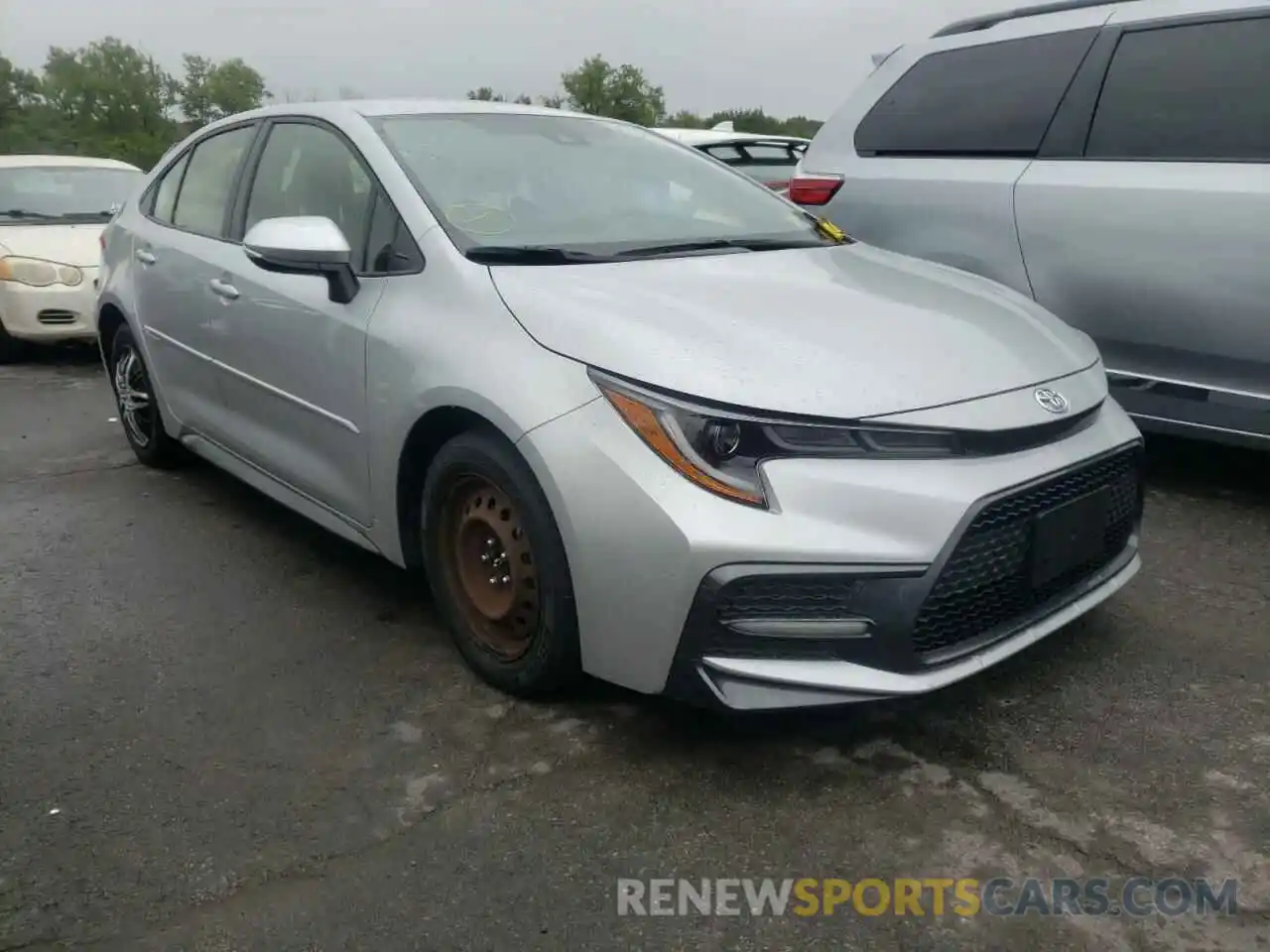 1 Photograph of a damaged car JTDS4MCEXNJ097012 TOYOTA COROLLA 2022