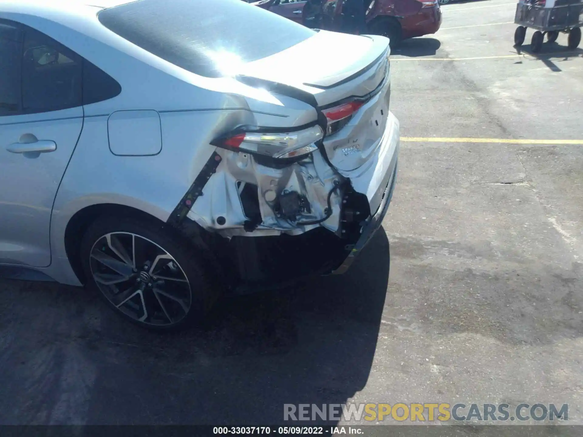 6 Photograph of a damaged car JTDT4MCE2NJ093816 TOYOTA COROLLA 2022