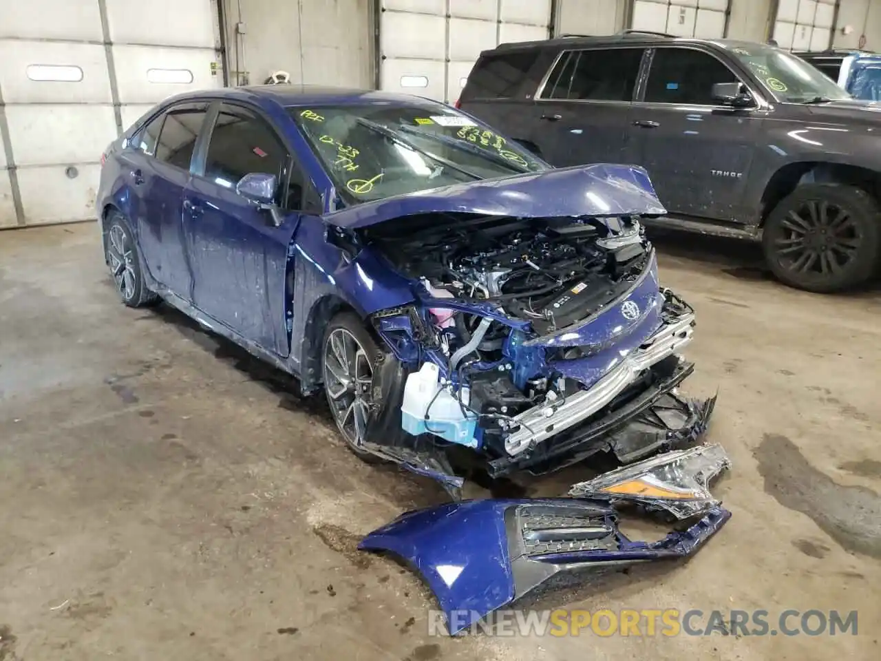 1 Photograph of a damaged car JTDT4MCE3NJ084980 TOYOTA COROLLA 2022