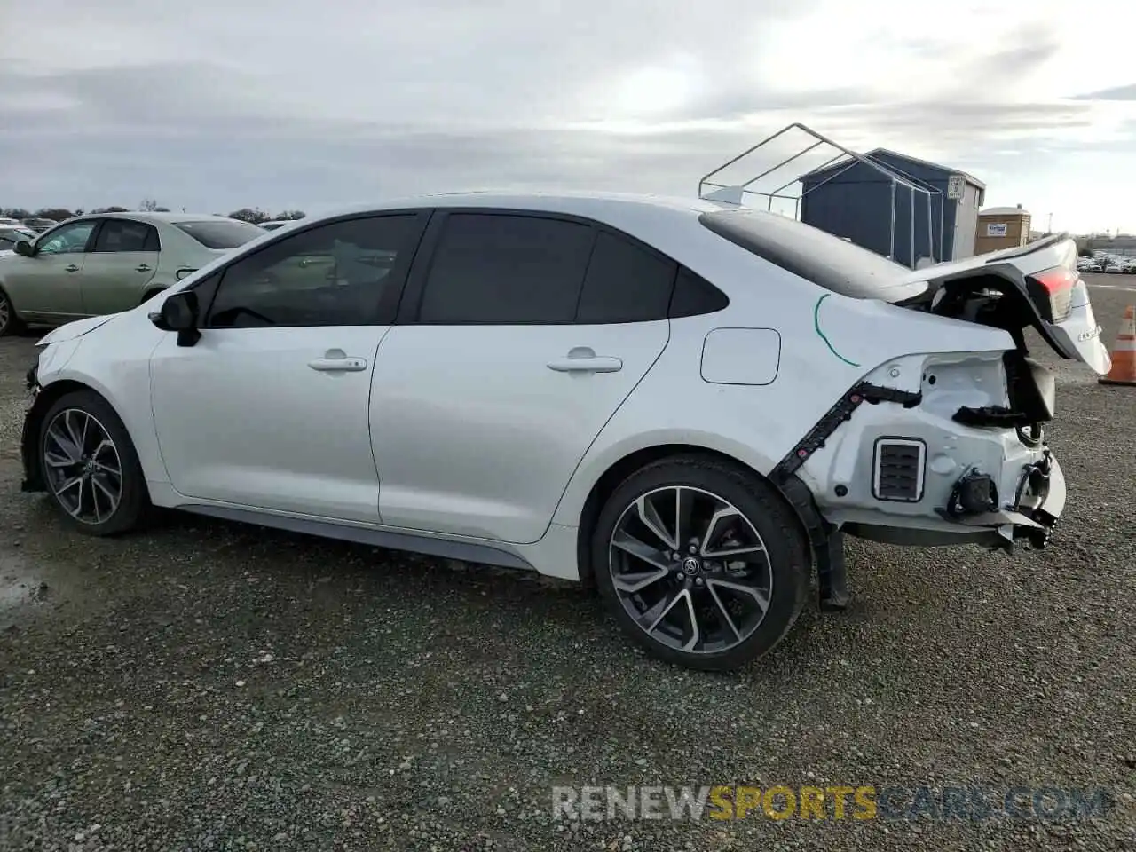 2 Photograph of a damaged car JTDT4MCE5N3513461 TOYOTA COROLLA 2022