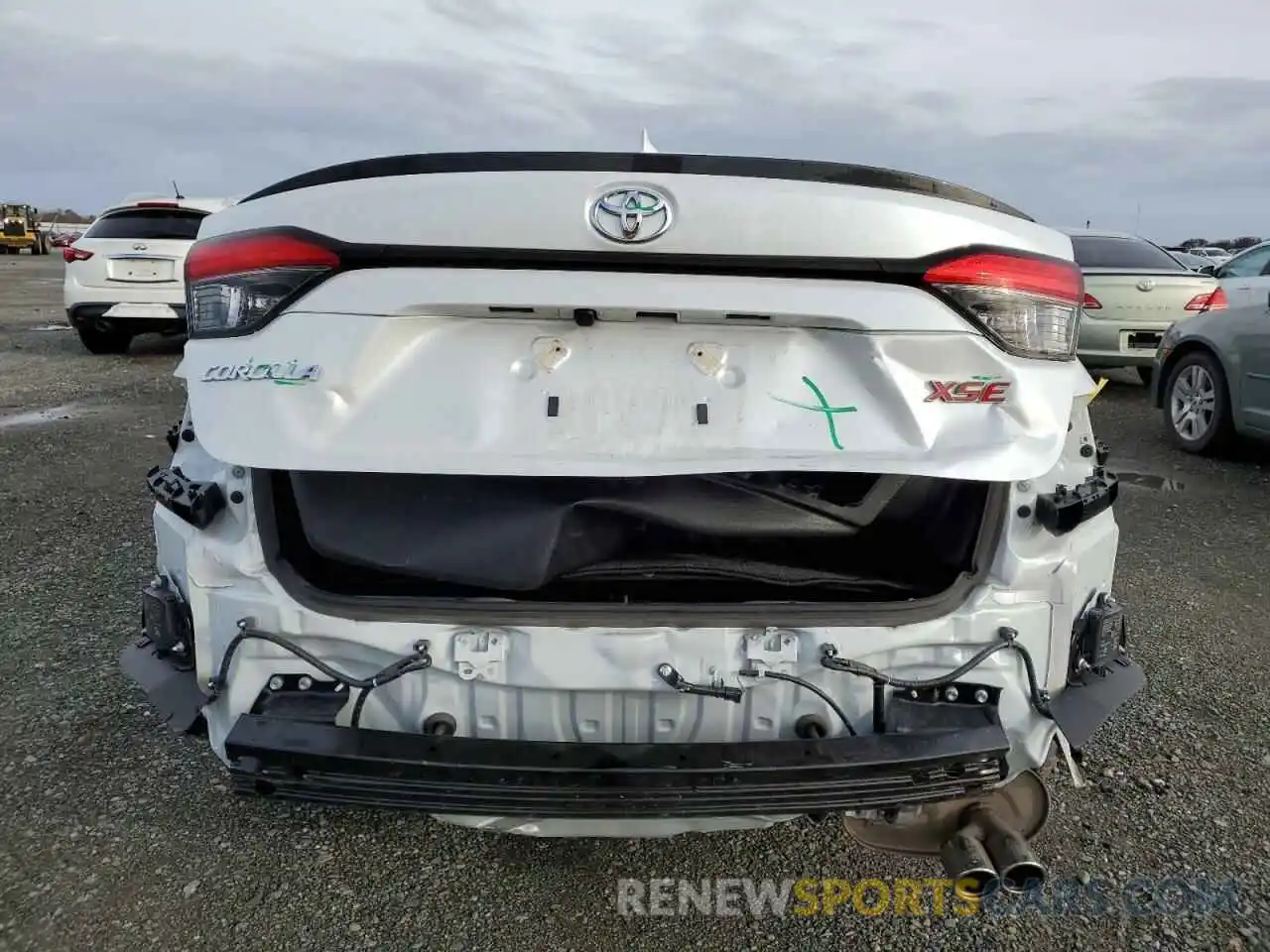 6 Photograph of a damaged car JTDT4MCE5N3513461 TOYOTA COROLLA 2022