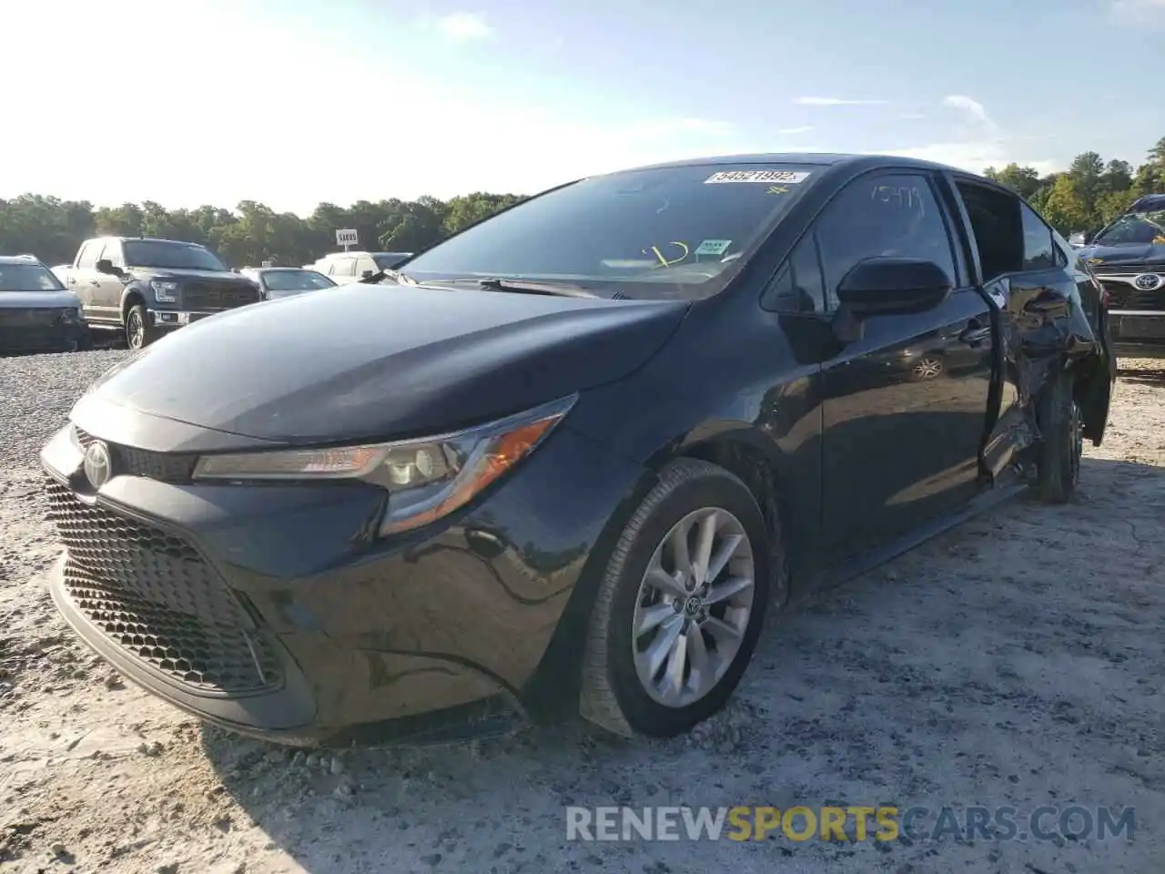 2 Photograph of a damaged car JTDVPMAE0NJ214720 TOYOTA COROLLA 2022