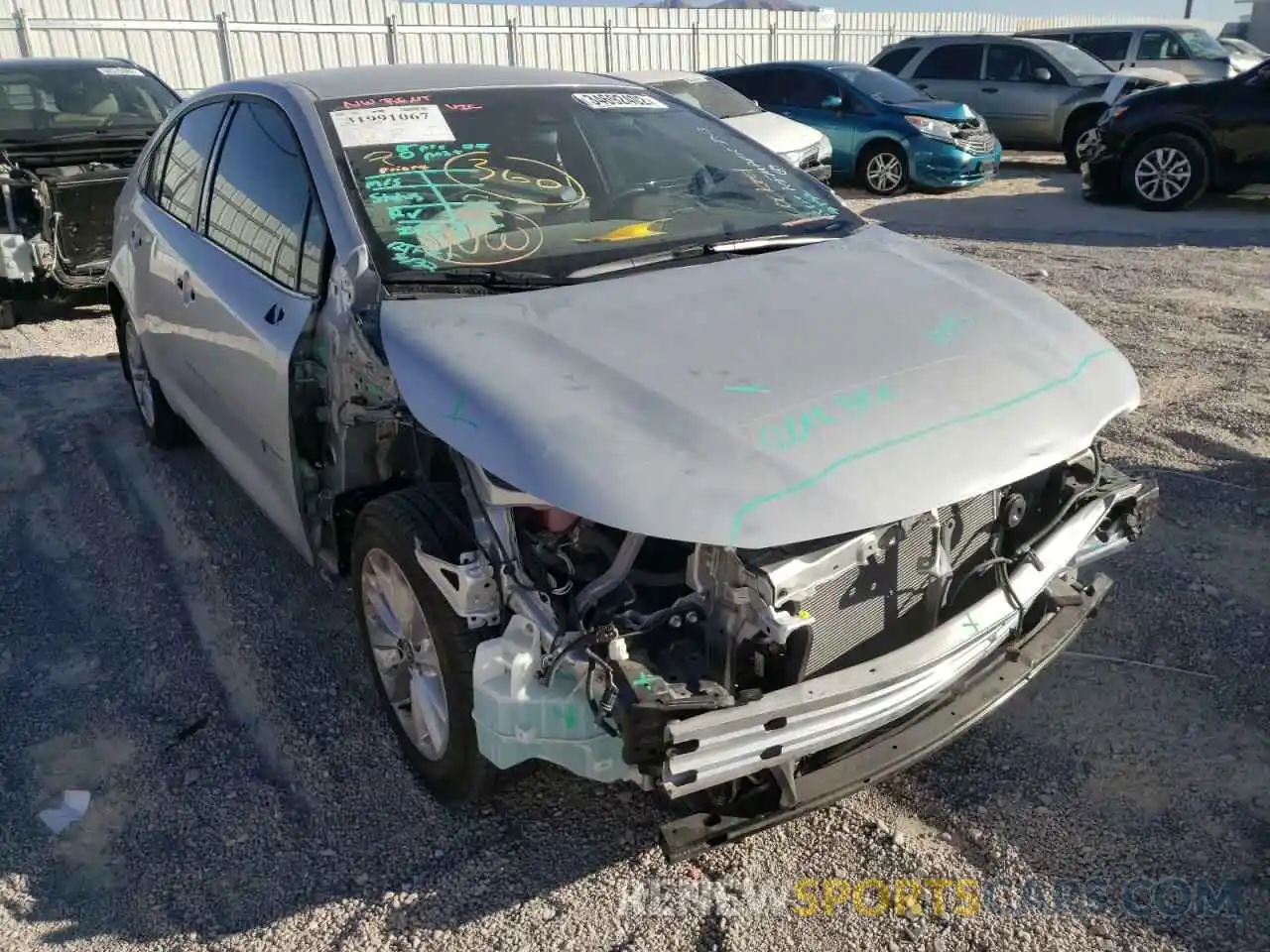 1 Photograph of a damaged car JTDVPMAE1NJ190766 TOYOTA COROLLA 2022