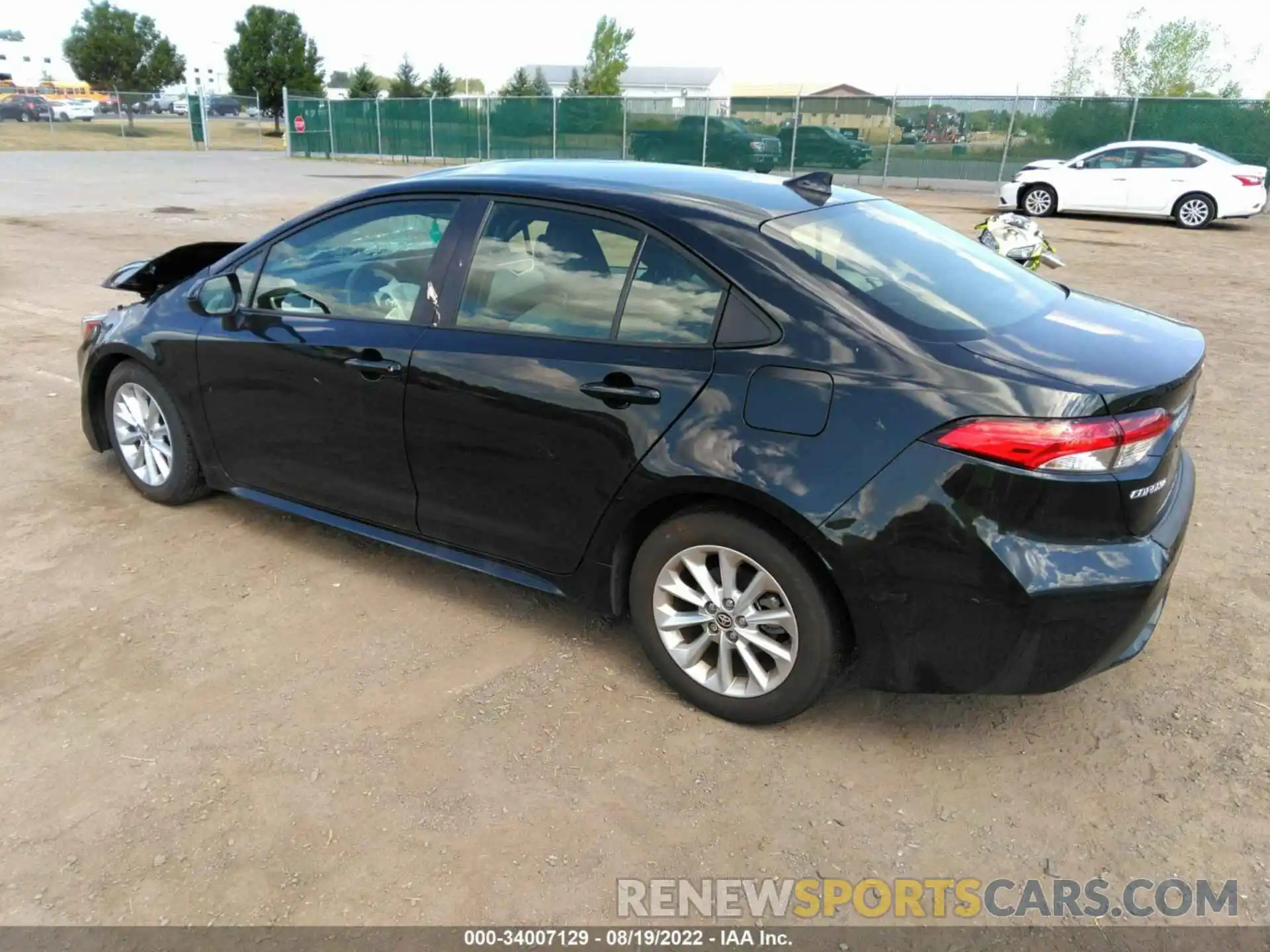 3 Photograph of a damaged car JTDVPMAE1NJ202849 TOYOTA COROLLA 2022