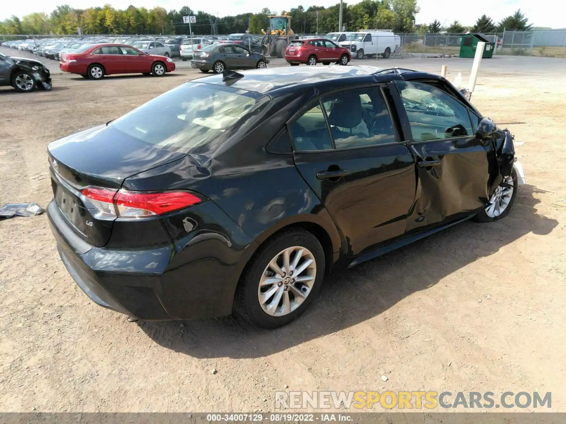 4 Photograph of a damaged car JTDVPMAE1NJ202849 TOYOTA COROLLA 2022