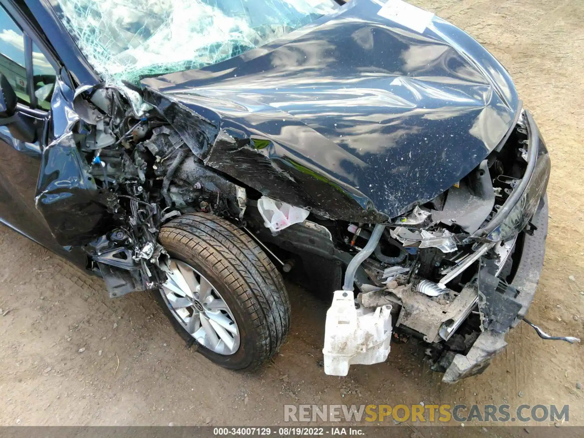 6 Photograph of a damaged car JTDVPMAE1NJ202849 TOYOTA COROLLA 2022