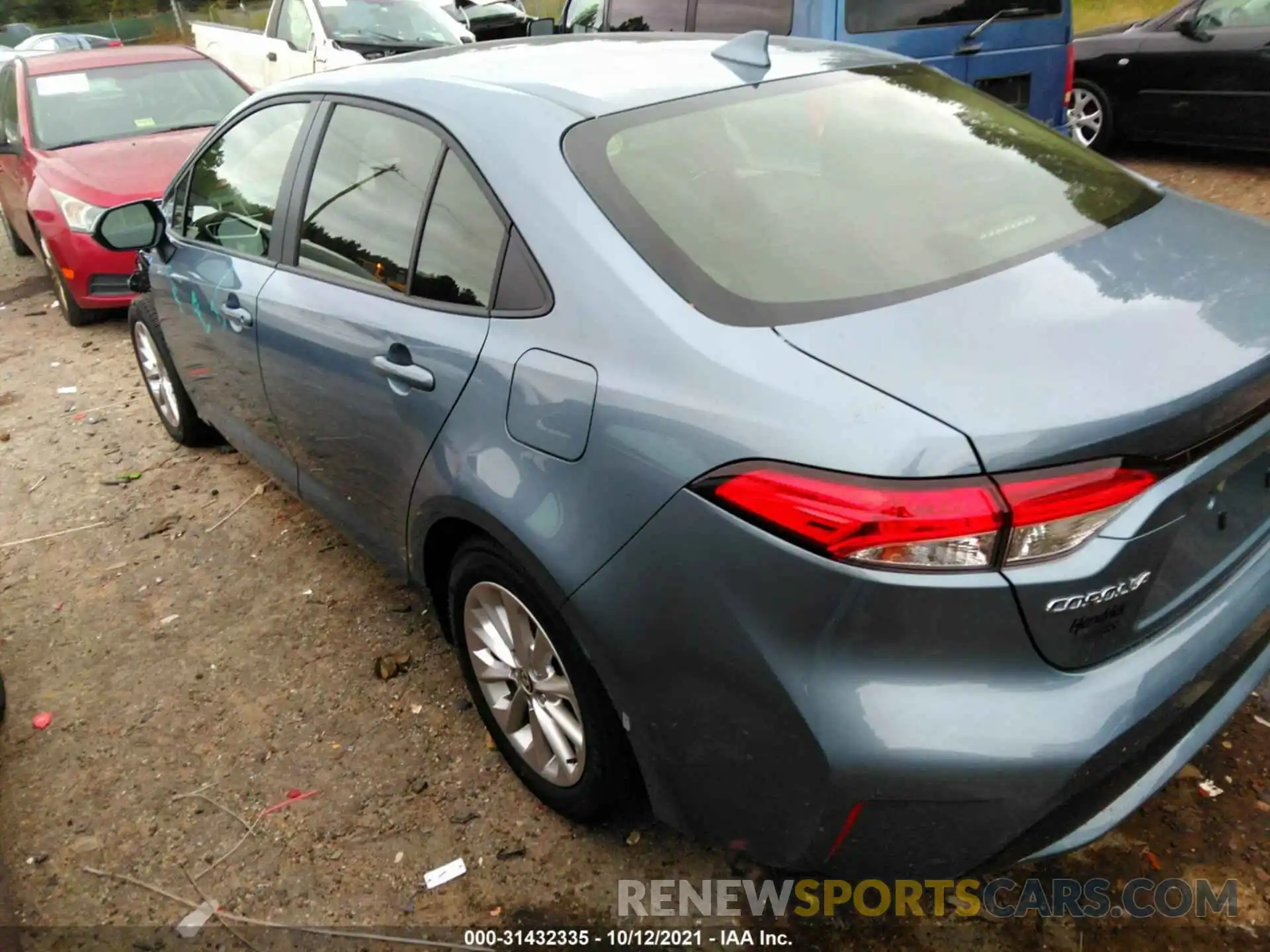 3 Photograph of a damaged car JTDVPMAE1NJ202995 TOYOTA COROLLA 2022