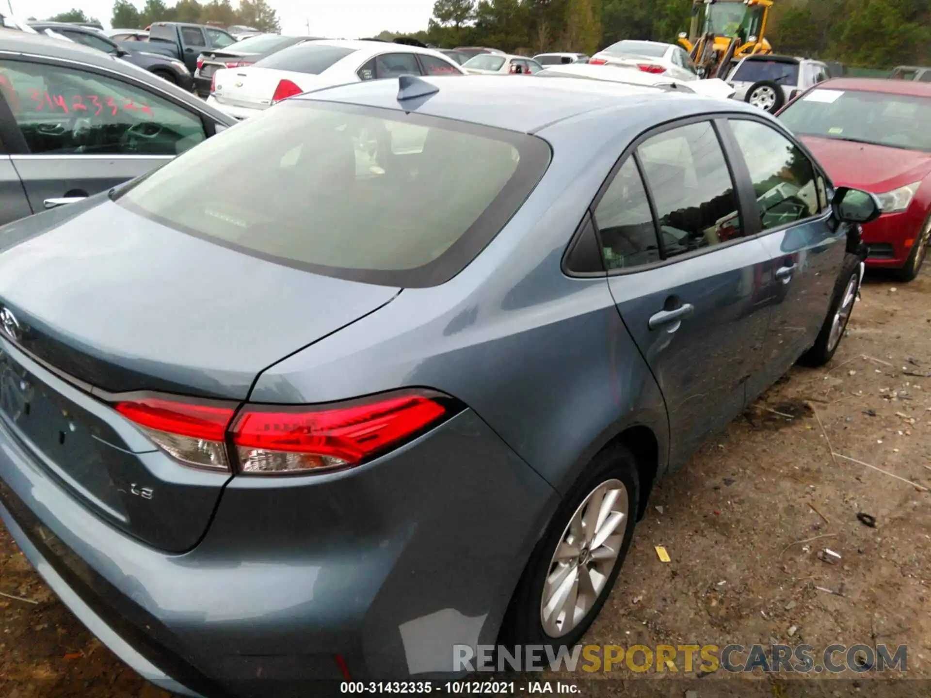 4 Photograph of a damaged car JTDVPMAE1NJ202995 TOYOTA COROLLA 2022