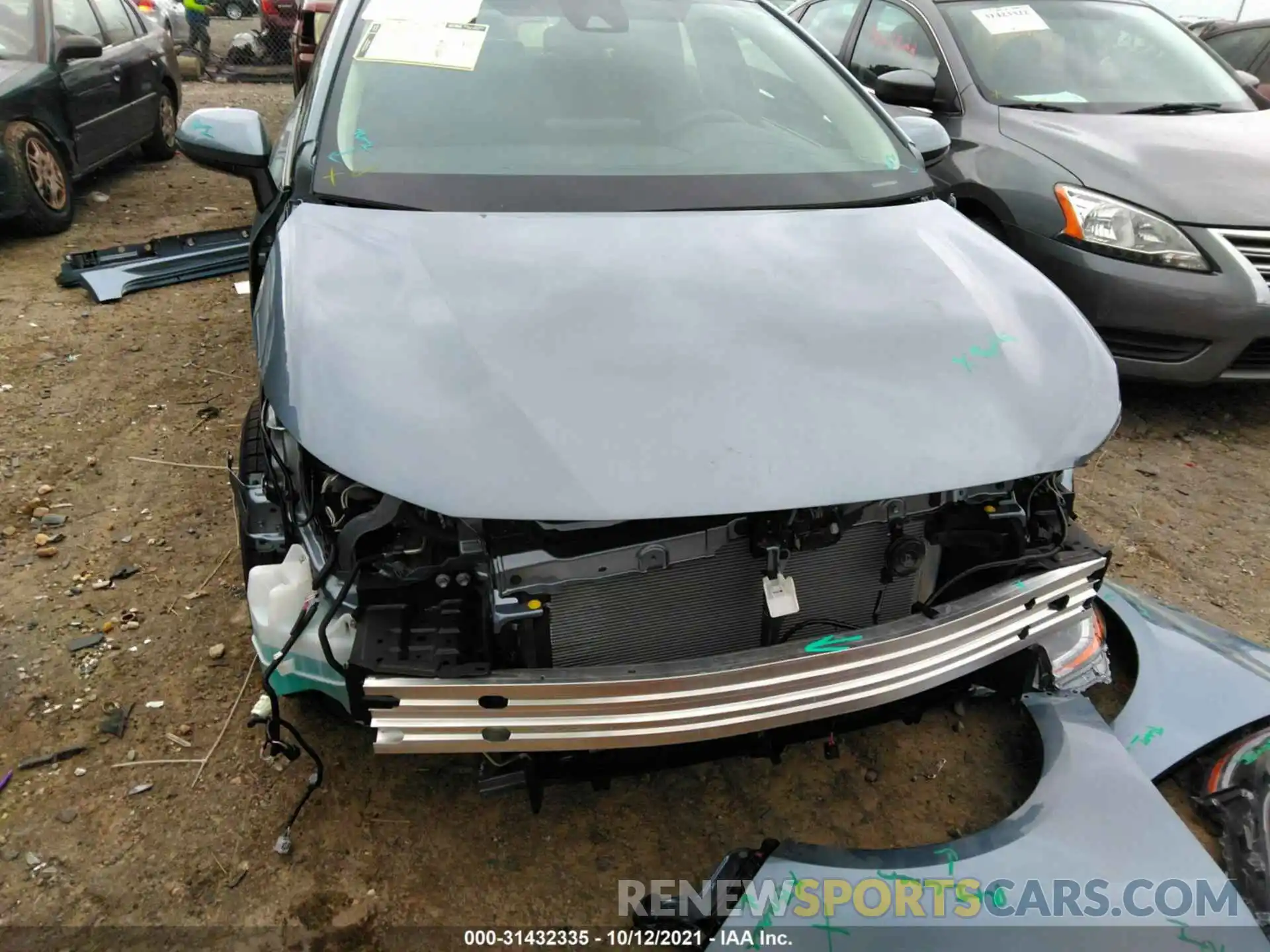 6 Photograph of a damaged car JTDVPMAE1NJ202995 TOYOTA COROLLA 2022