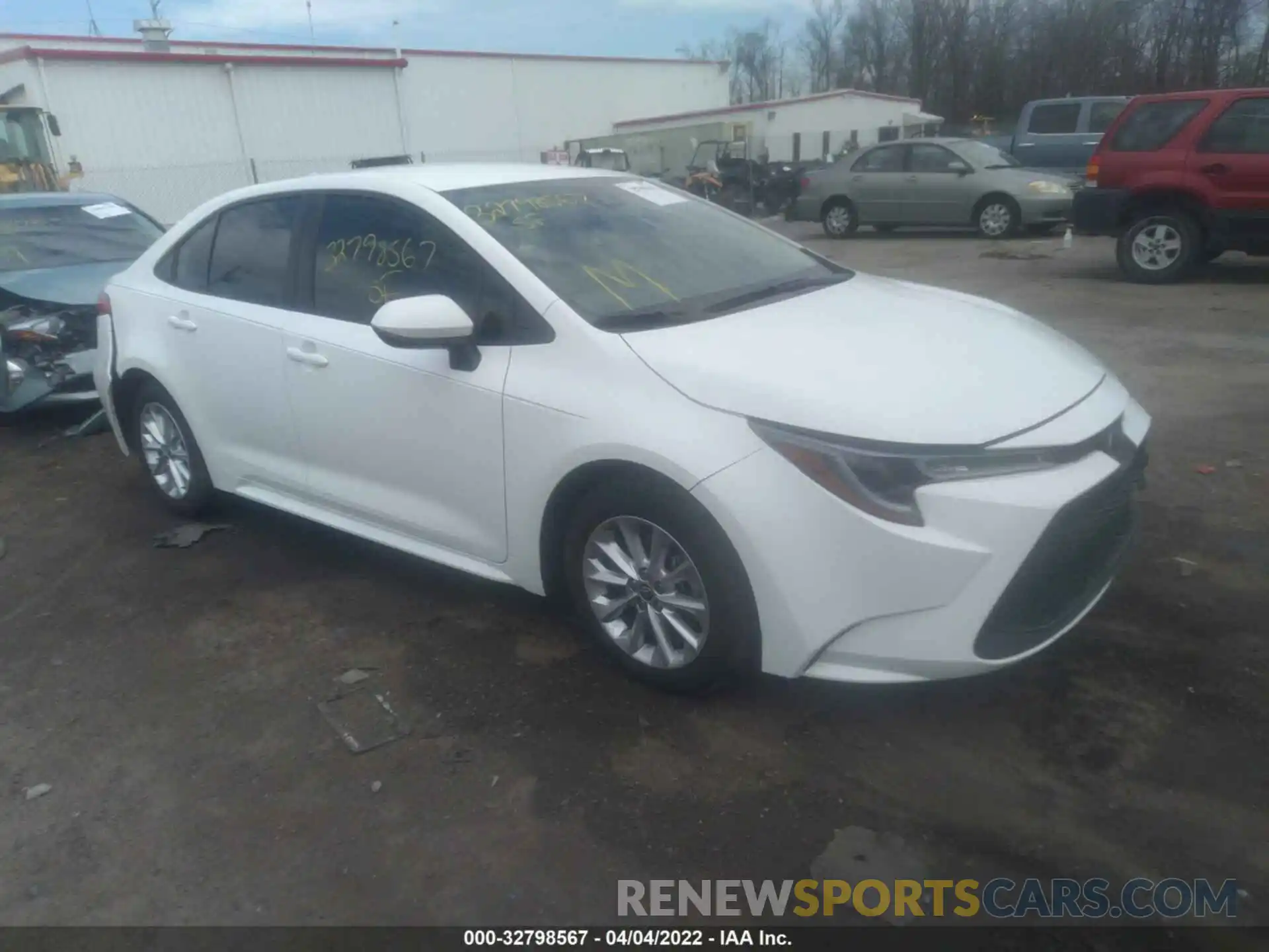 1 Photograph of a damaged car JTDVPMAE2N3000736 TOYOTA COROLLA 2022