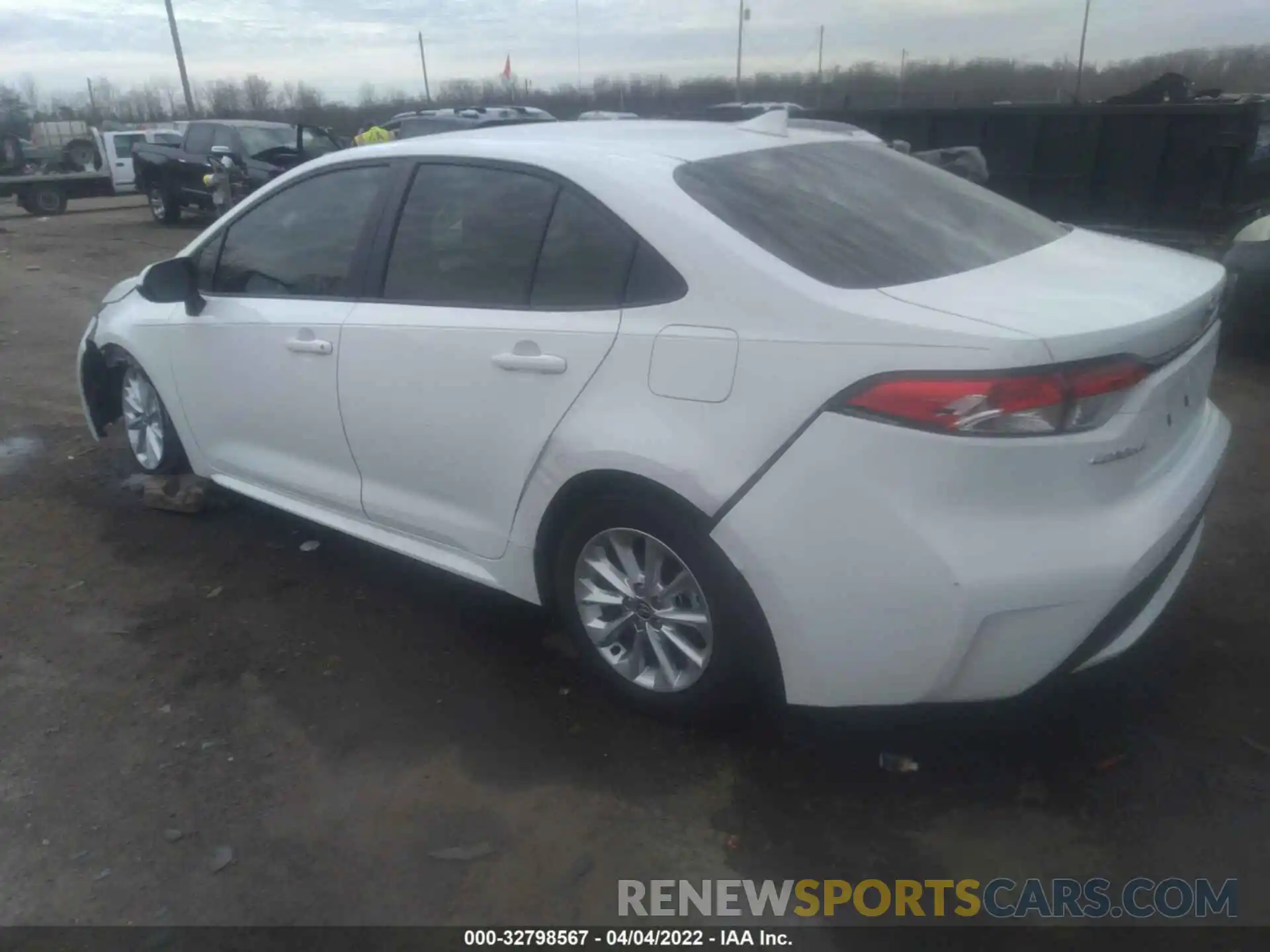 3 Photograph of a damaged car JTDVPMAE2N3000736 TOYOTA COROLLA 2022