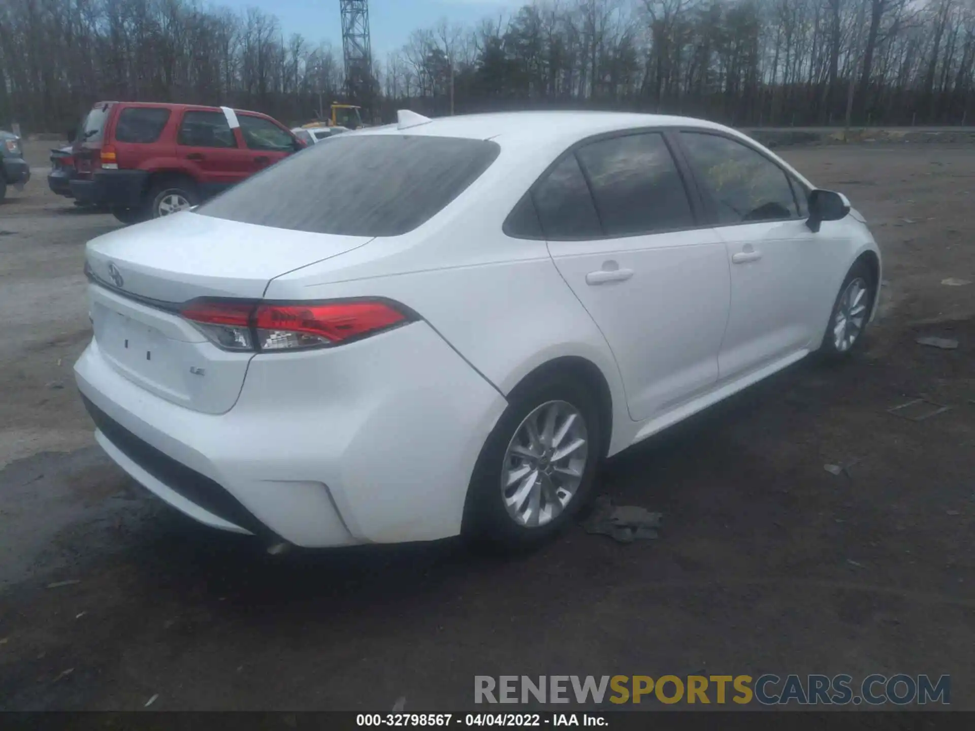 4 Photograph of a damaged car JTDVPMAE2N3000736 TOYOTA COROLLA 2022