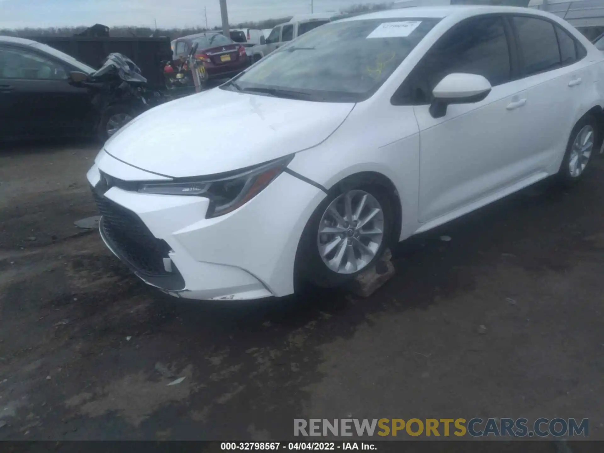 6 Photograph of a damaged car JTDVPMAE2N3000736 TOYOTA COROLLA 2022