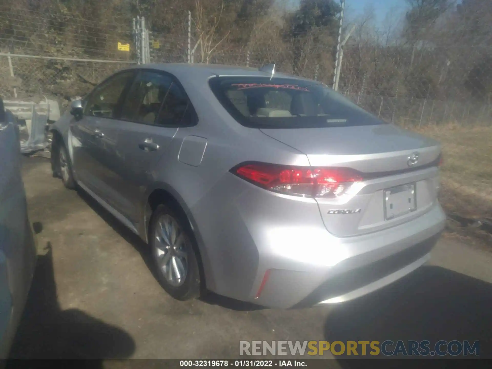 3 Photograph of a damaged car JTDVPMAE2N3002597 TOYOTA COROLLA 2022