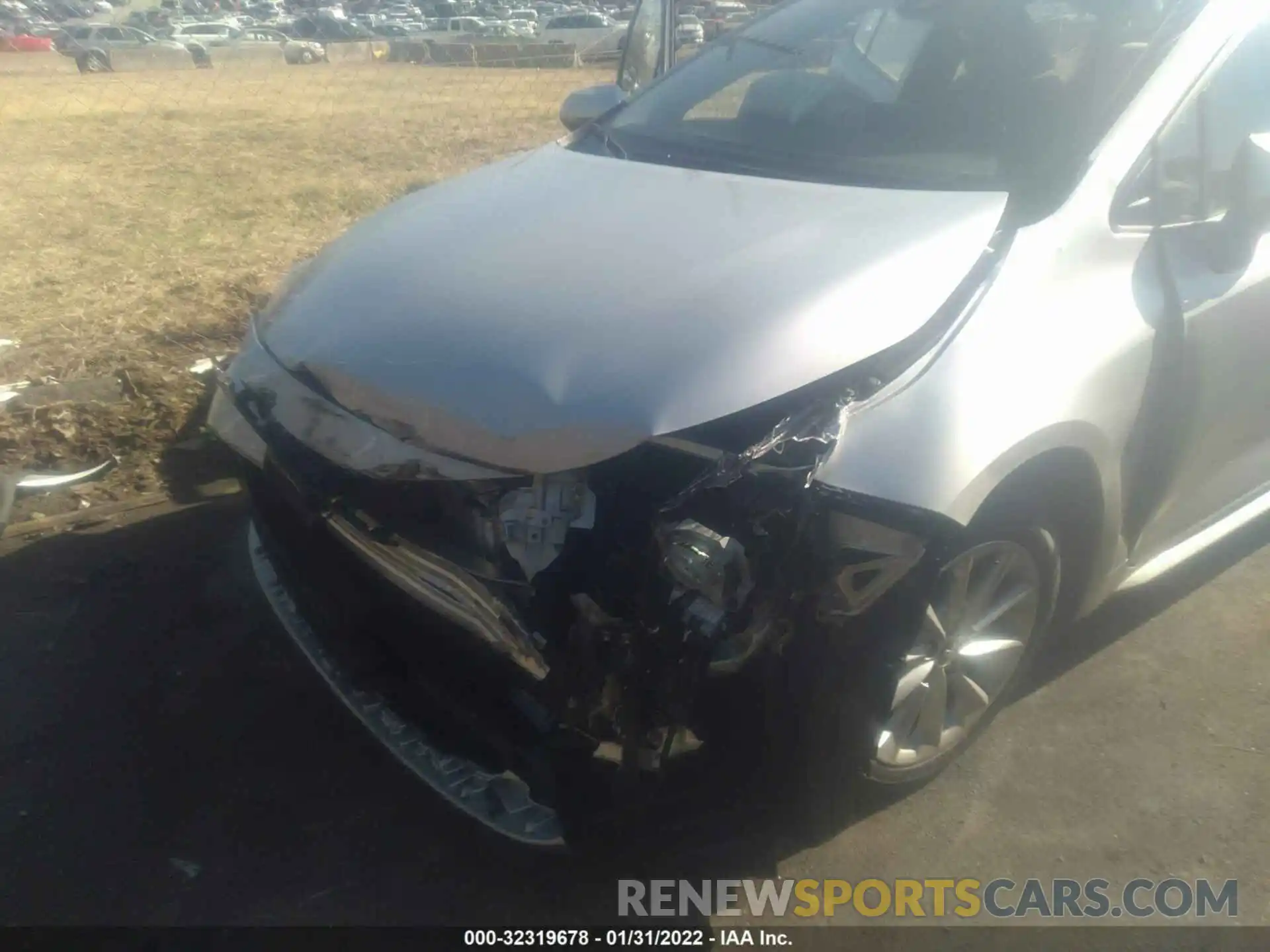 6 Photograph of a damaged car JTDVPMAE2N3002597 TOYOTA COROLLA 2022