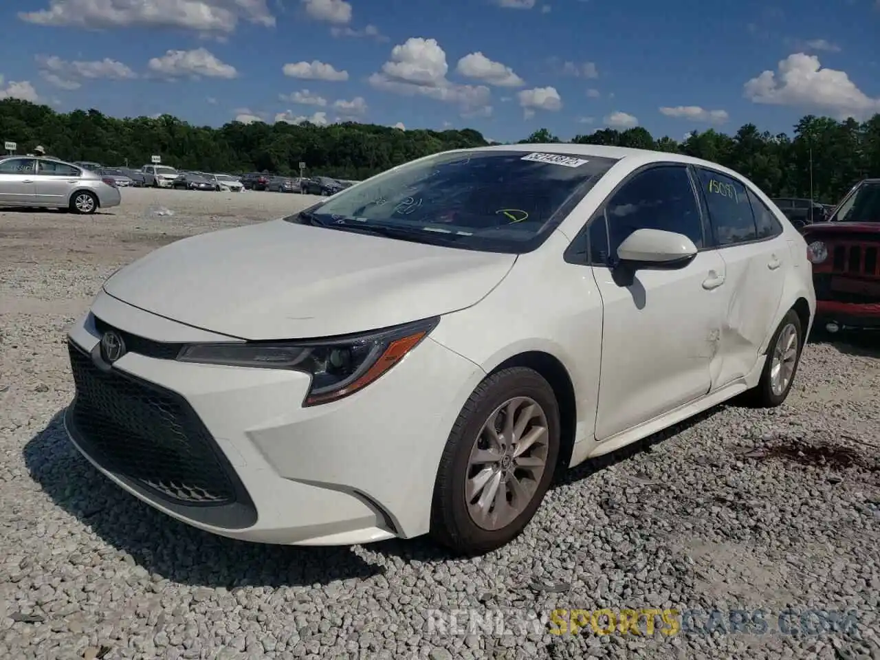 2 Photograph of a damaged car JTDVPMAE2N3002969 TOYOTA COROLLA 2022