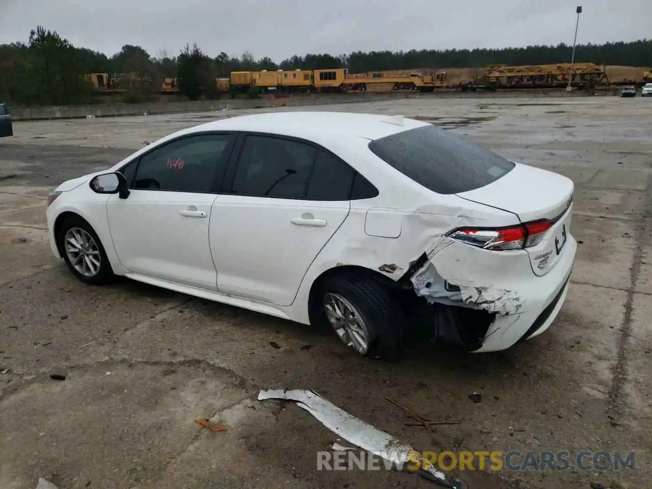 9 Photograph of a damaged car JTDVPMAE2NJ200589 TOYOTA COROLLA 2022