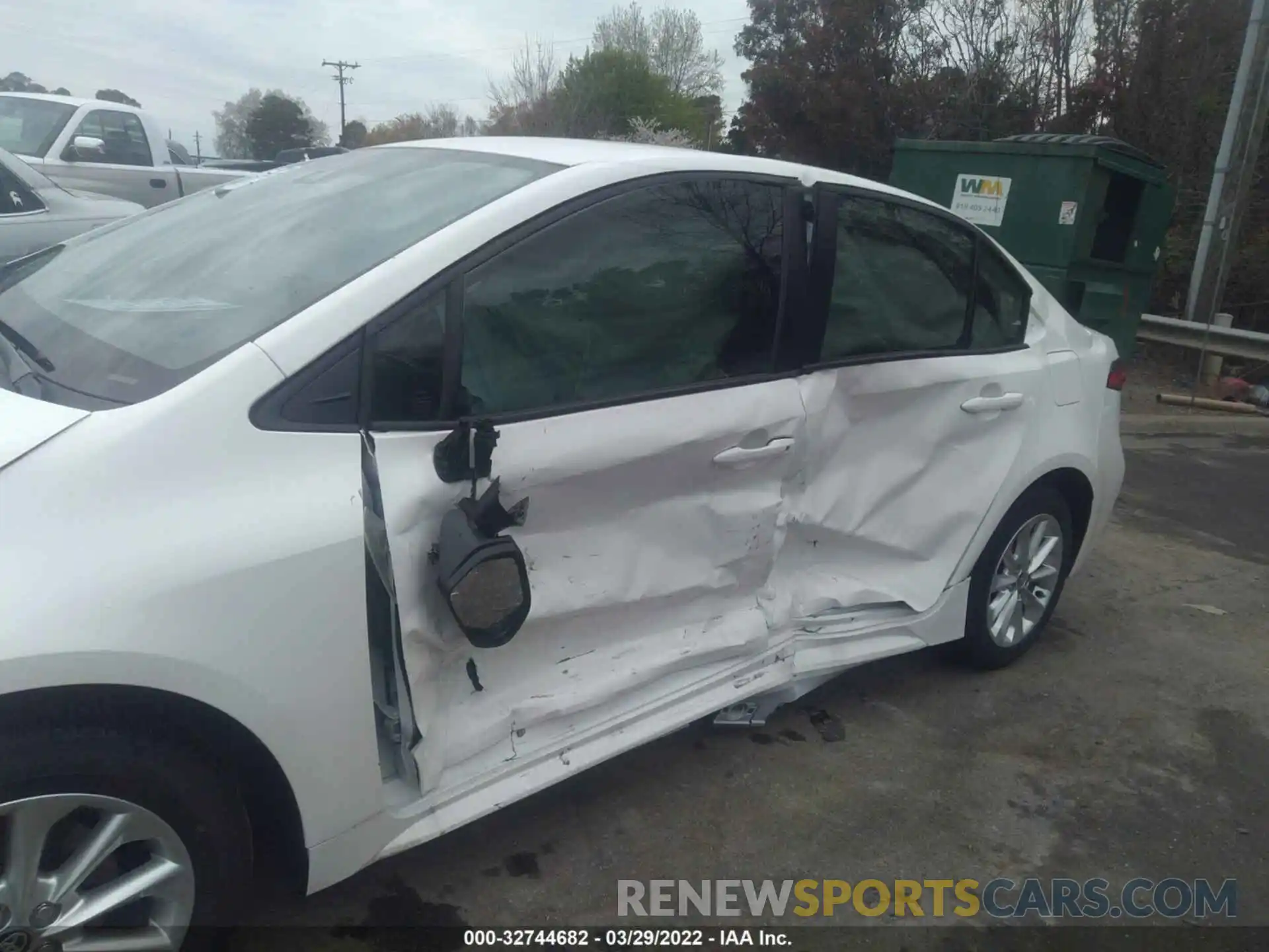 6 Photograph of a damaged car JTDVPMAE3N3006383 TOYOTA COROLLA 2022