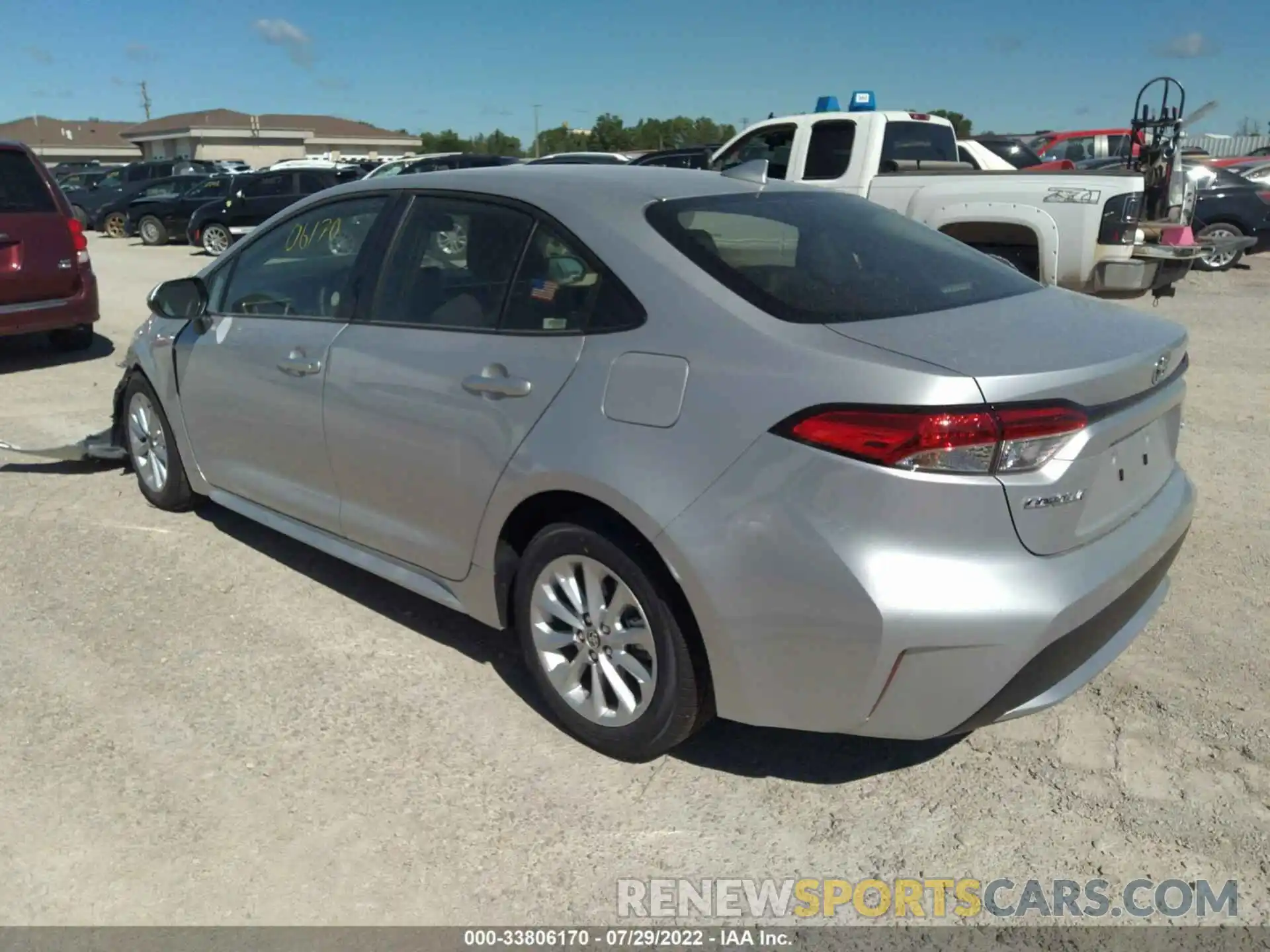 3 Photograph of a damaged car JTDVPMAE3N3020400 TOYOTA COROLLA 2022