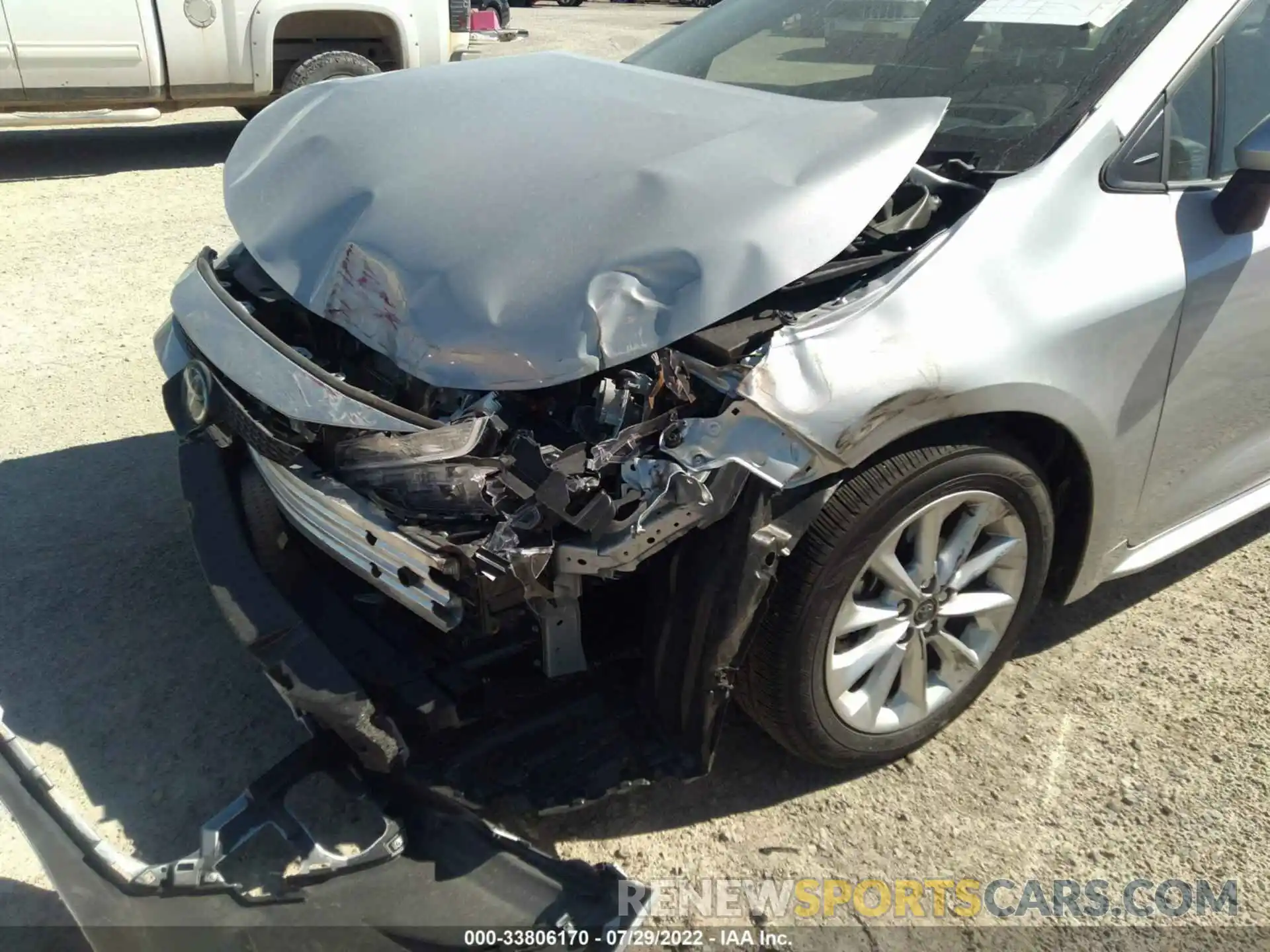 6 Photograph of a damaged car JTDVPMAE3N3020400 TOYOTA COROLLA 2022