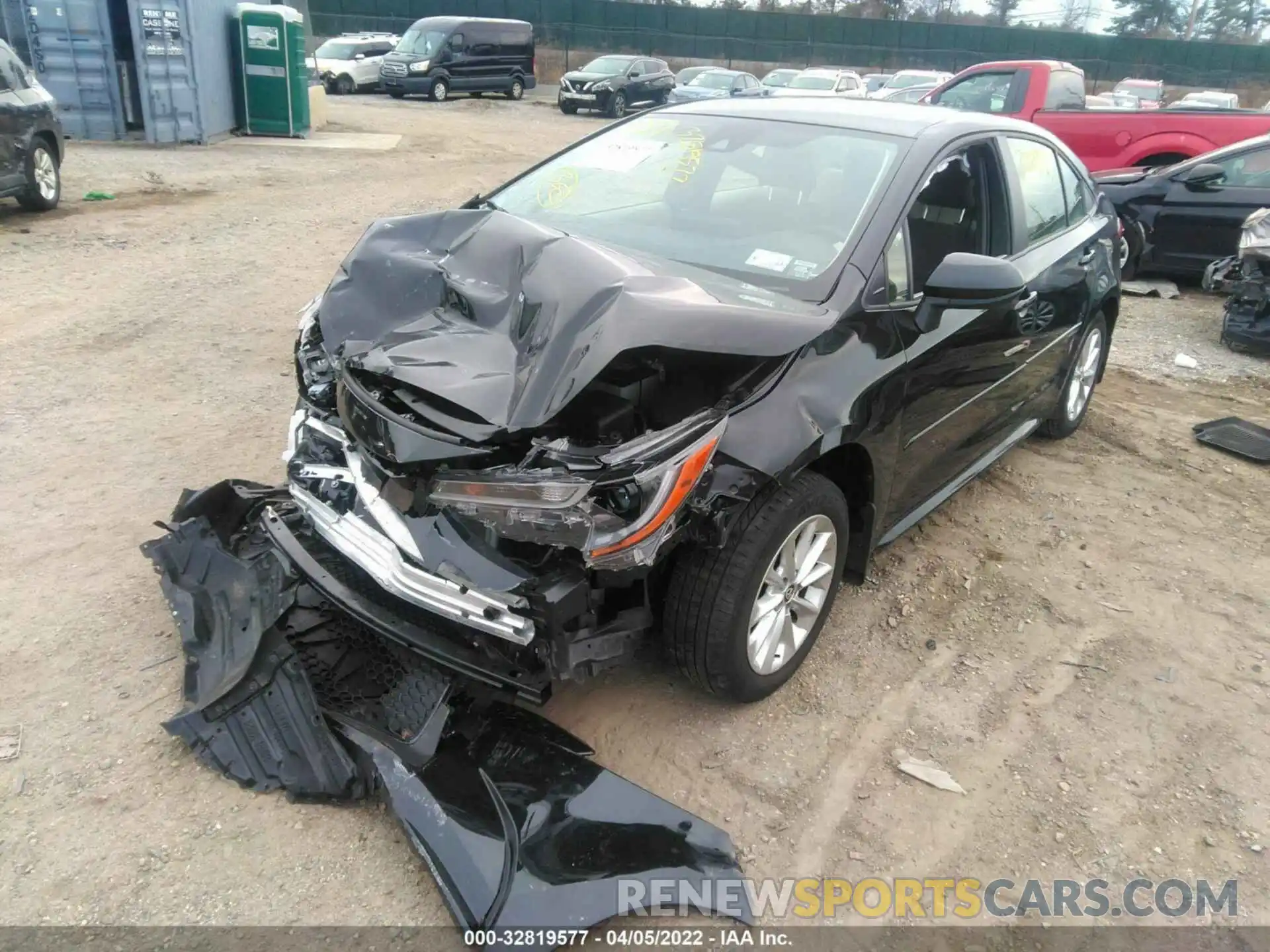 2 Photograph of a damaged car JTDVPMAE3NJ201377 TOYOTA COROLLA 2022