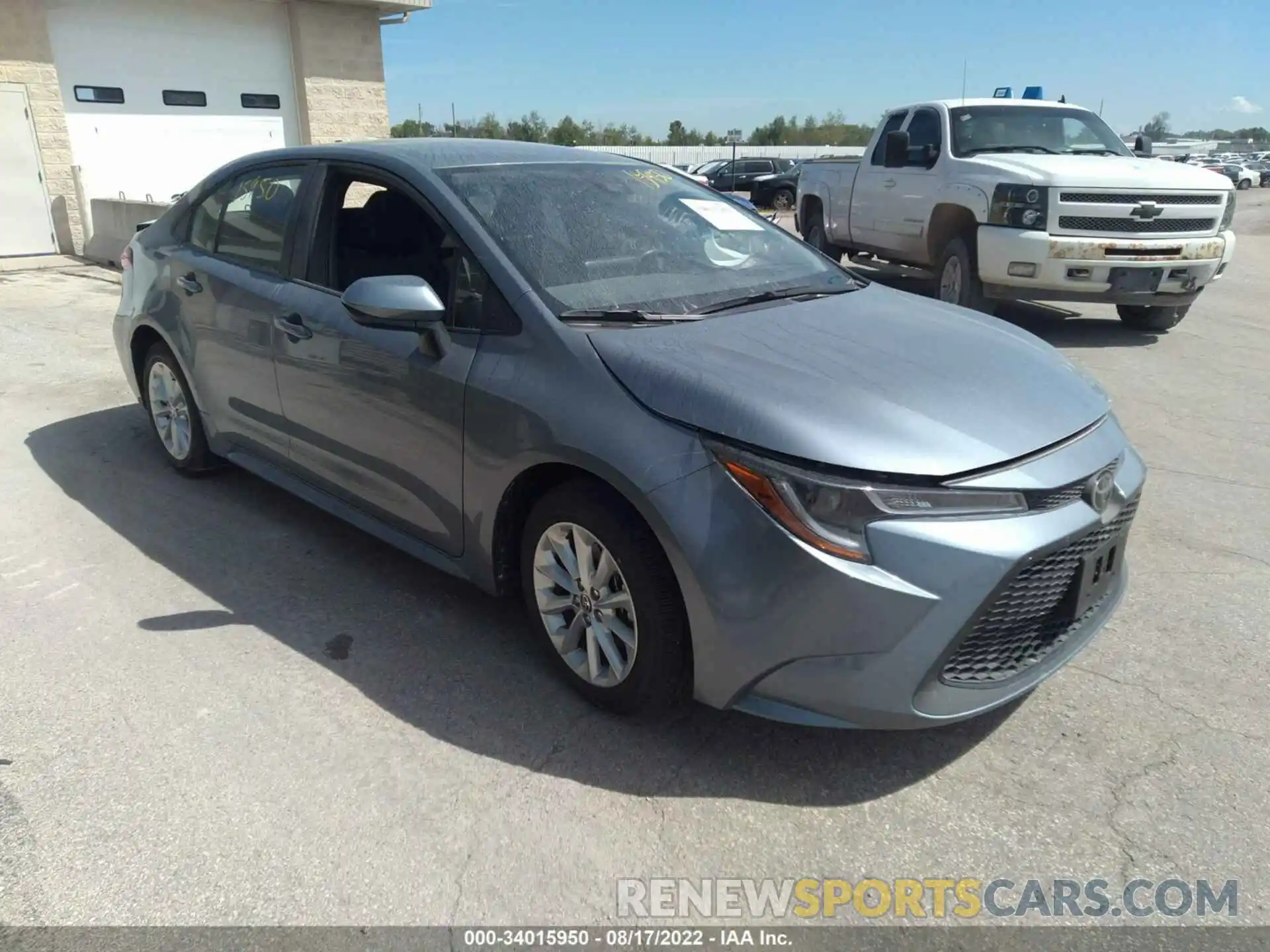 1 Photograph of a damaged car JTDVPMAE3NJ220561 TOYOTA COROLLA 2022