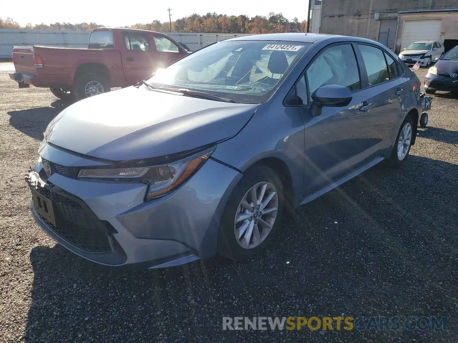 2 Photograph of a damaged car JTDVPMAE4NJ190860 TOYOTA COROLLA 2022