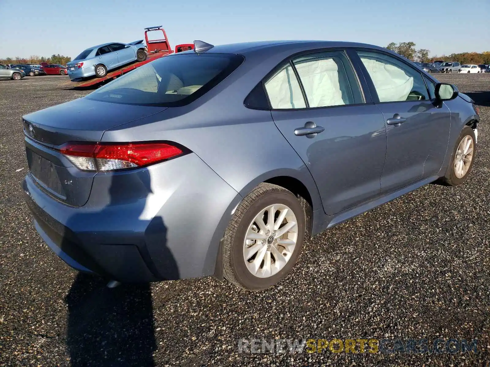 4 Photograph of a damaged car JTDVPMAE4NJ190860 TOYOTA COROLLA 2022