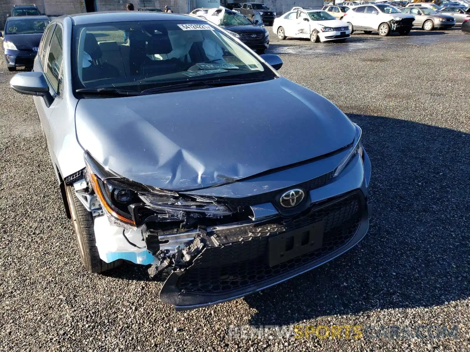 9 Photograph of a damaged car JTDVPMAE4NJ190860 TOYOTA COROLLA 2022