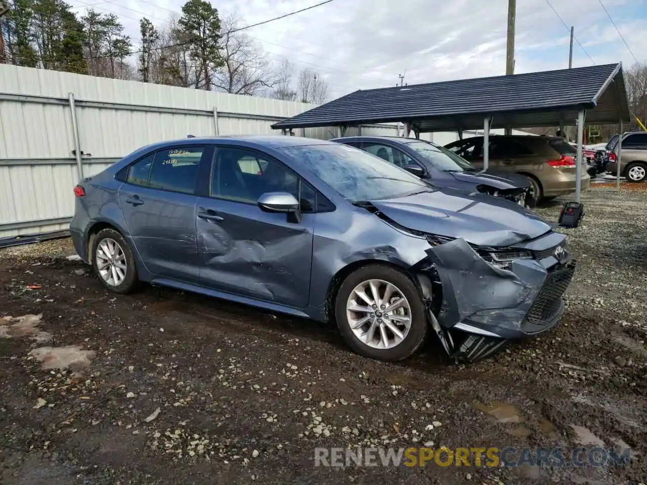 9 Photograph of a damaged car JTDVPMAE4NJ207432 TOYOTA COROLLA 2022