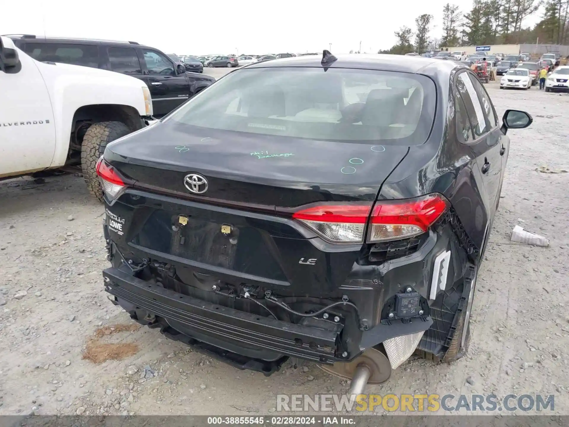 16 Photograph of a damaged car JTDVPMAE5NJ221839 TOYOTA COROLLA 2022