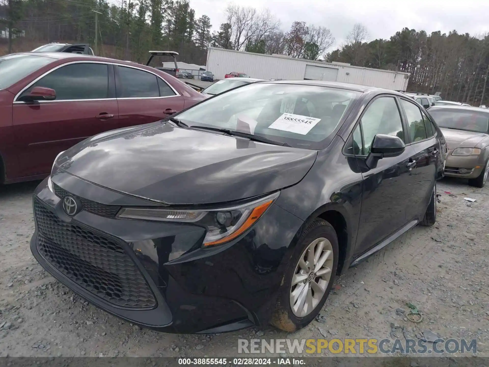 2 Photograph of a damaged car JTDVPMAE5NJ221839 TOYOTA COROLLA 2022