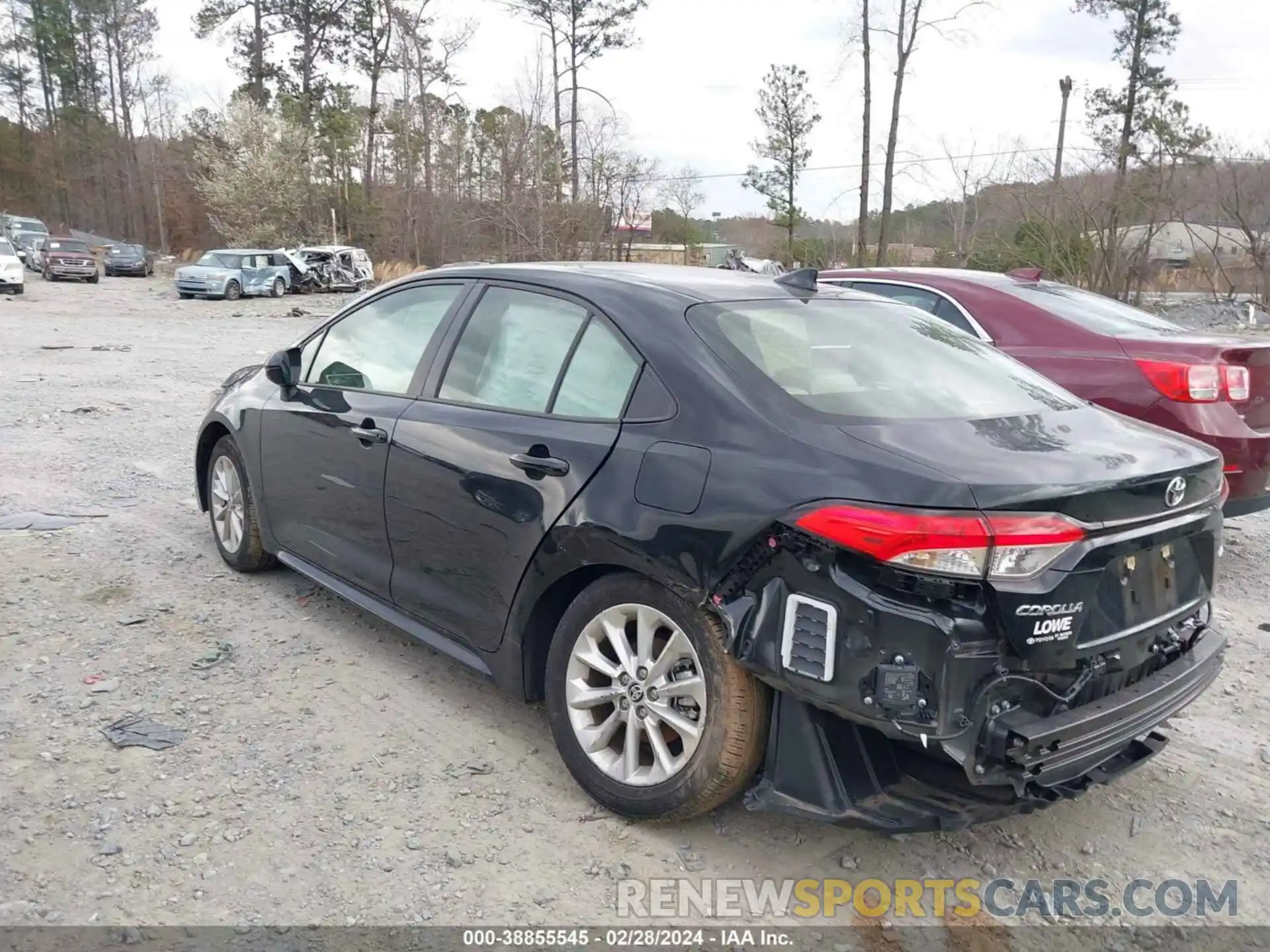 3 Photograph of a damaged car JTDVPMAE5NJ221839 TOYOTA COROLLA 2022