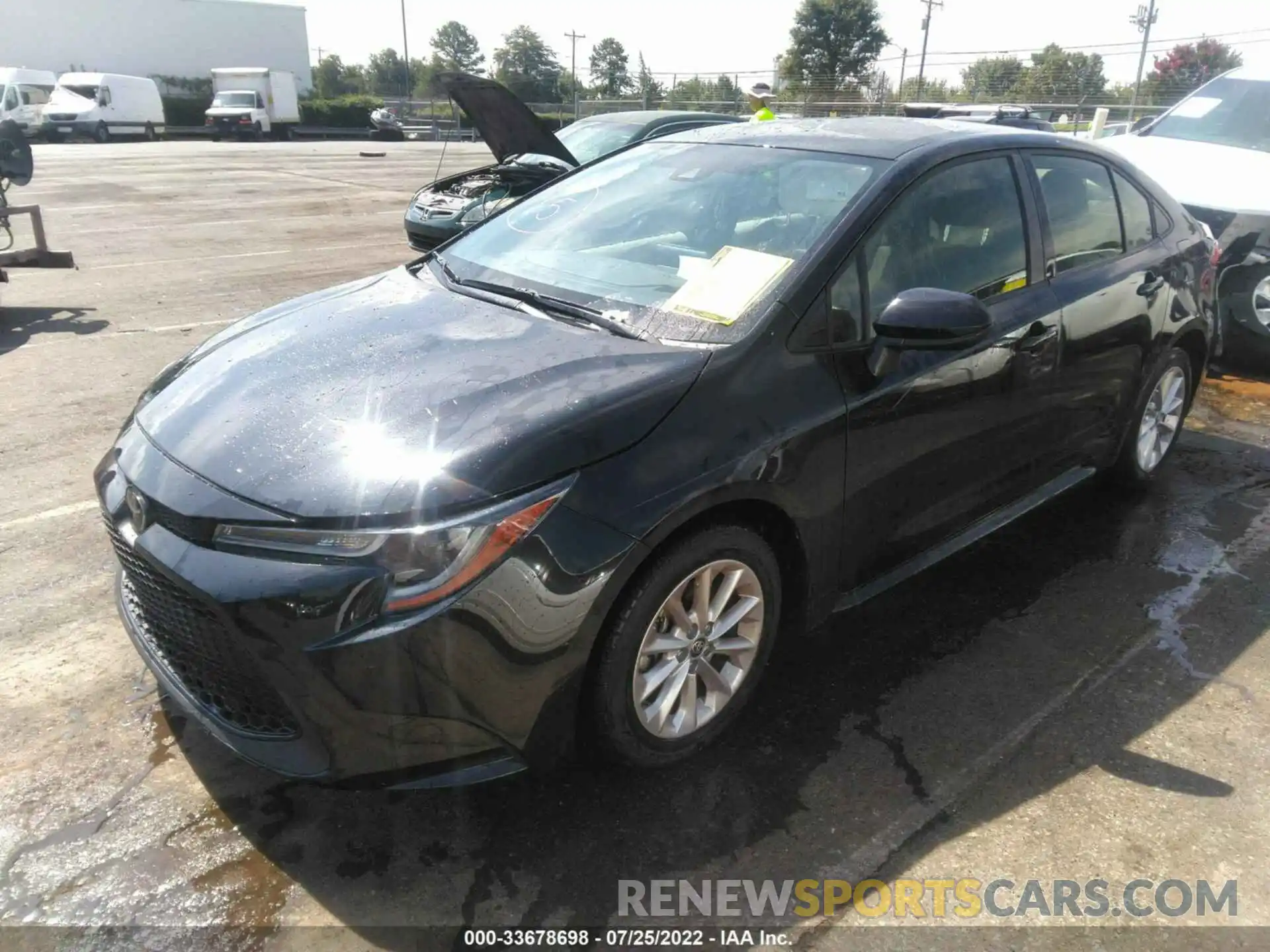 2 Photograph of a damaged car JTDVPMAE5NJ223526 TOYOTA COROLLA 2022