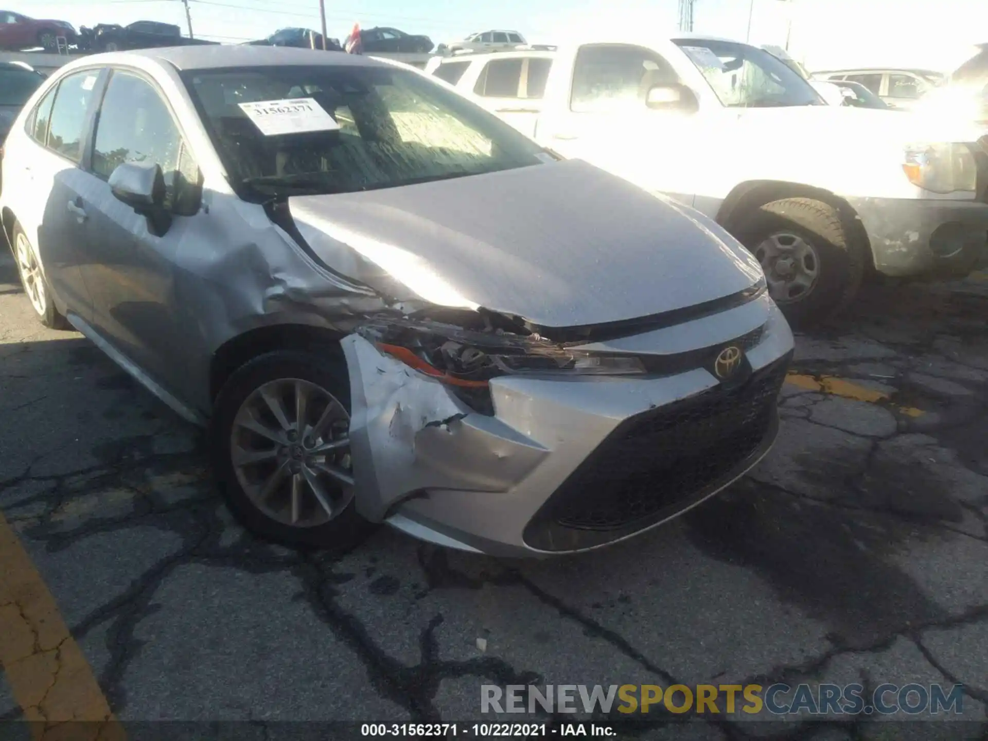 6 Photograph of a damaged car JTDVPMAE6NJ202569 TOYOTA COROLLA 2022