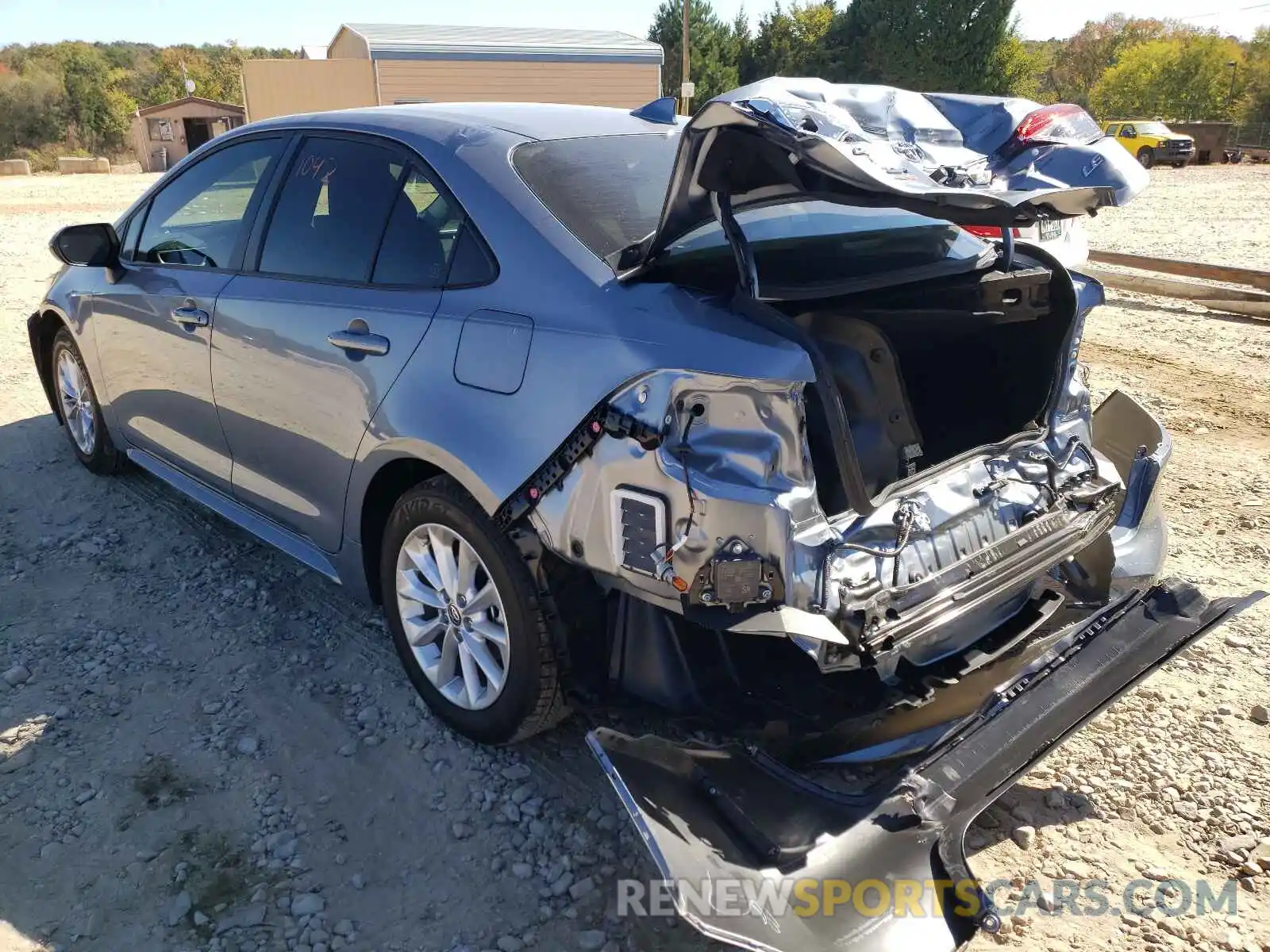 3 Photograph of a damaged car JTDVPMAE8NJ206848 TOYOTA COROLLA 2022