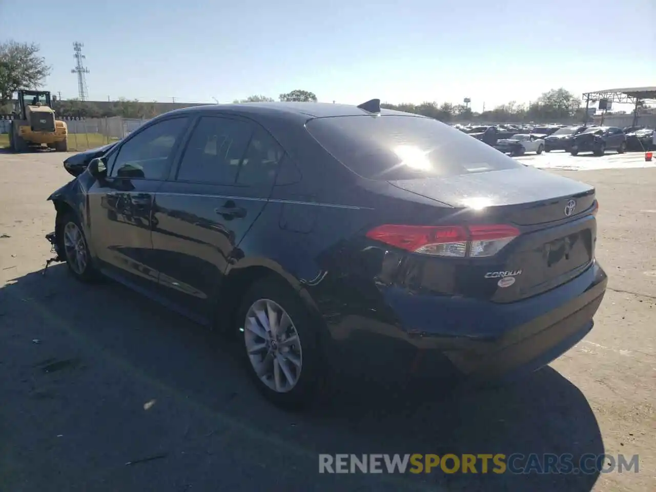 3 Photograph of a damaged car JTDVPMAE8NJ210219 TOYOTA COROLLA 2022