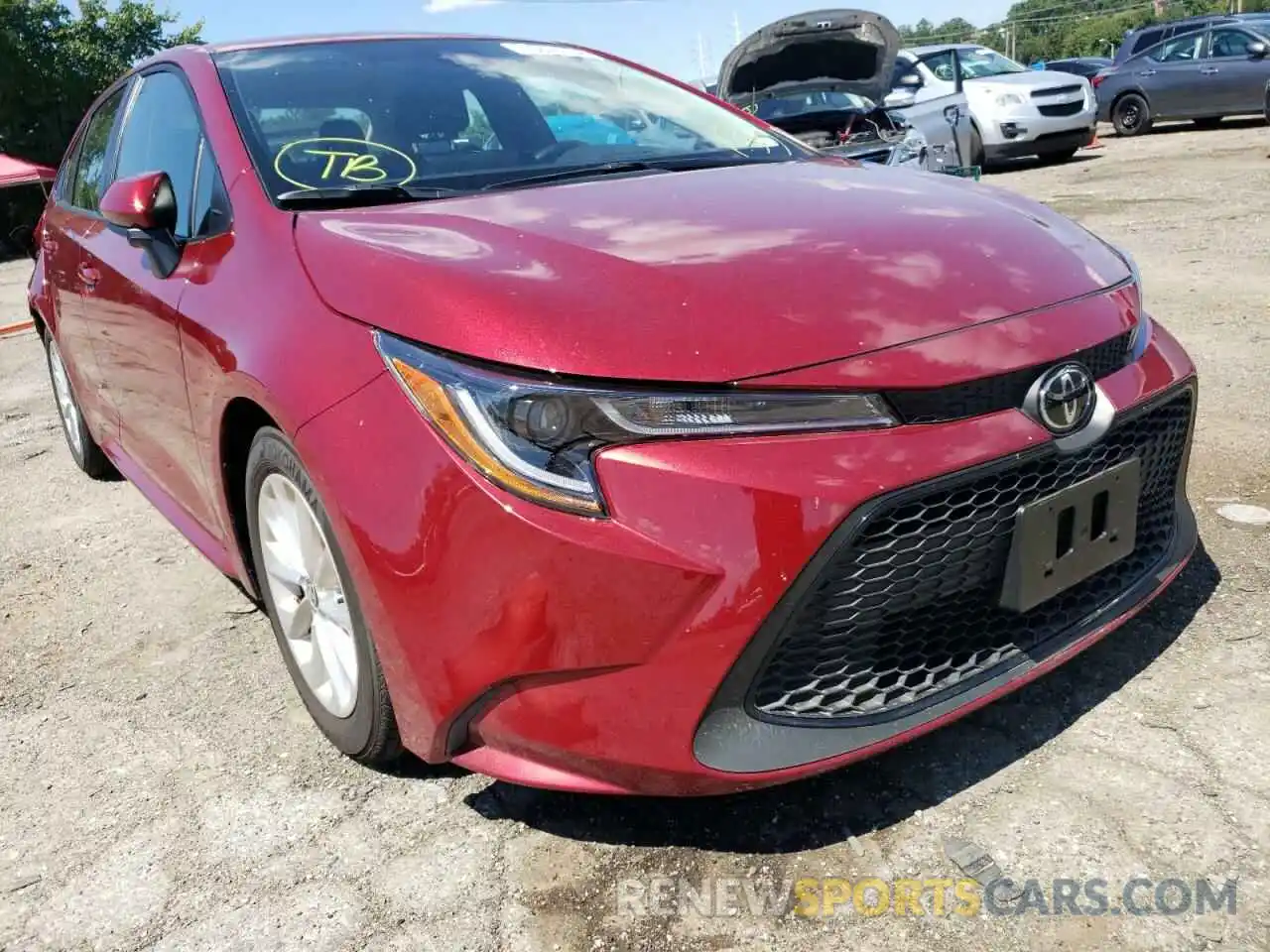 1 Photograph of a damaged car JTDVPMAE9NJ203005 TOYOTA COROLLA 2022